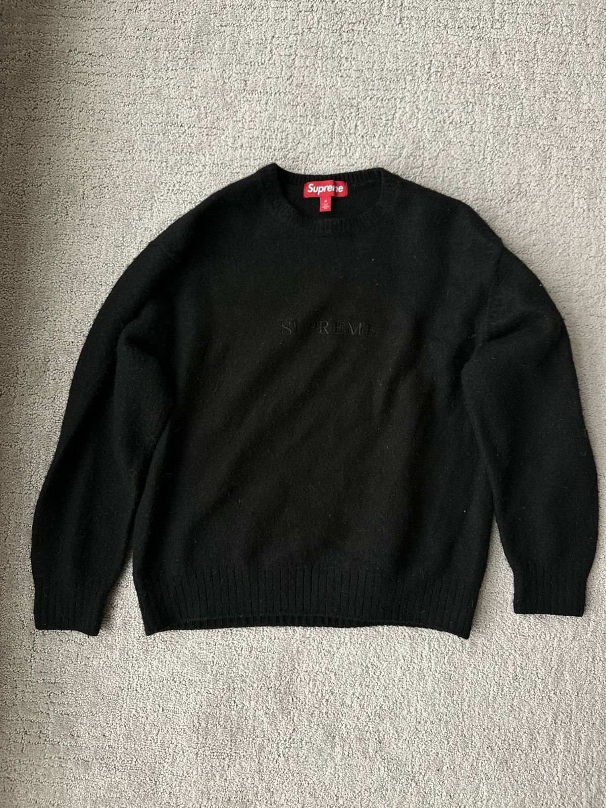 Other Supreme Black Wool Sweater Size M / US 6-8 / IT 42-44 - 2 Thumbnail