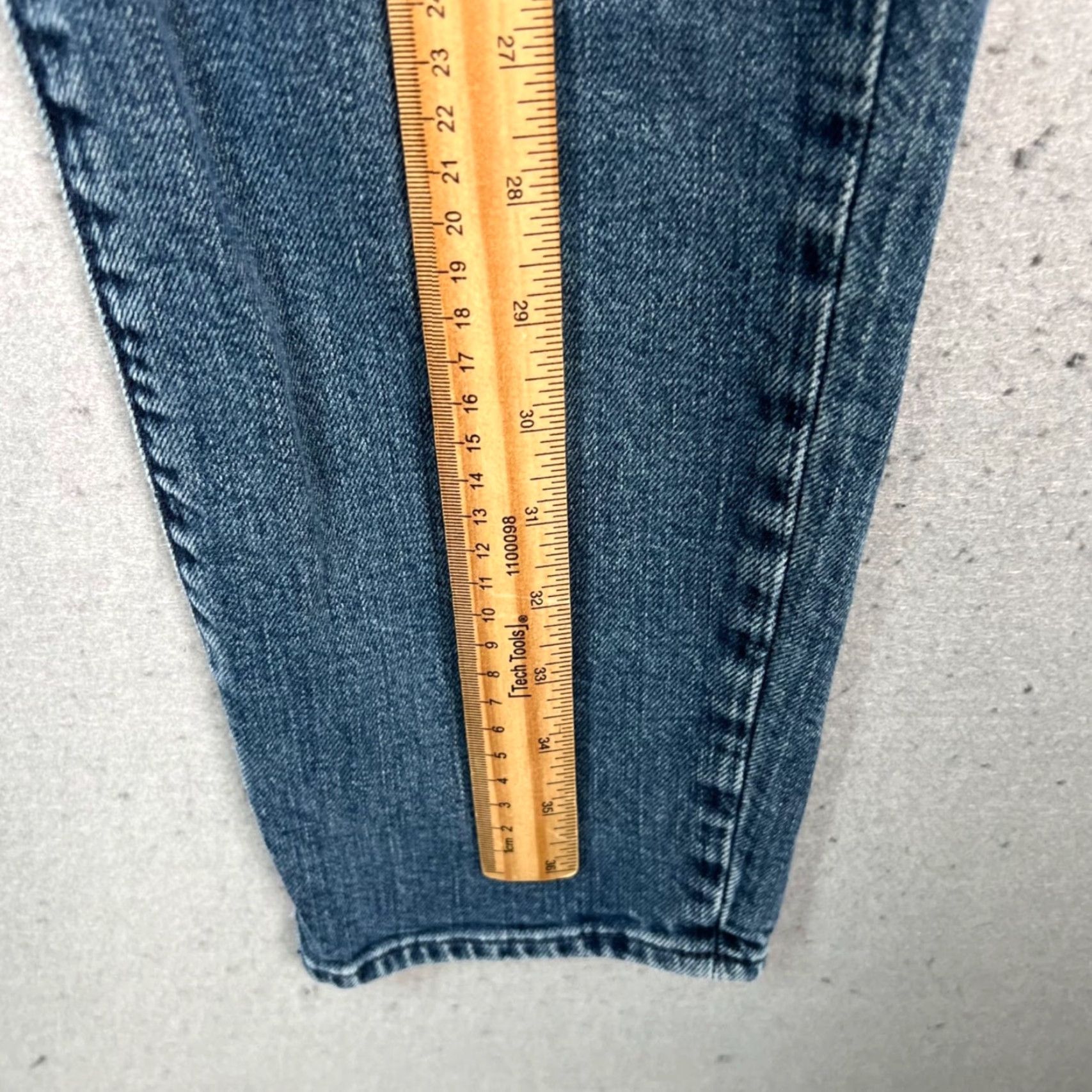 Madewell Madewell Jeans Slim 30 x 30 Denim Blue Cotton Blend 5-Pocket Mens Size US 30 / EU 46 - 7 Thumbnail