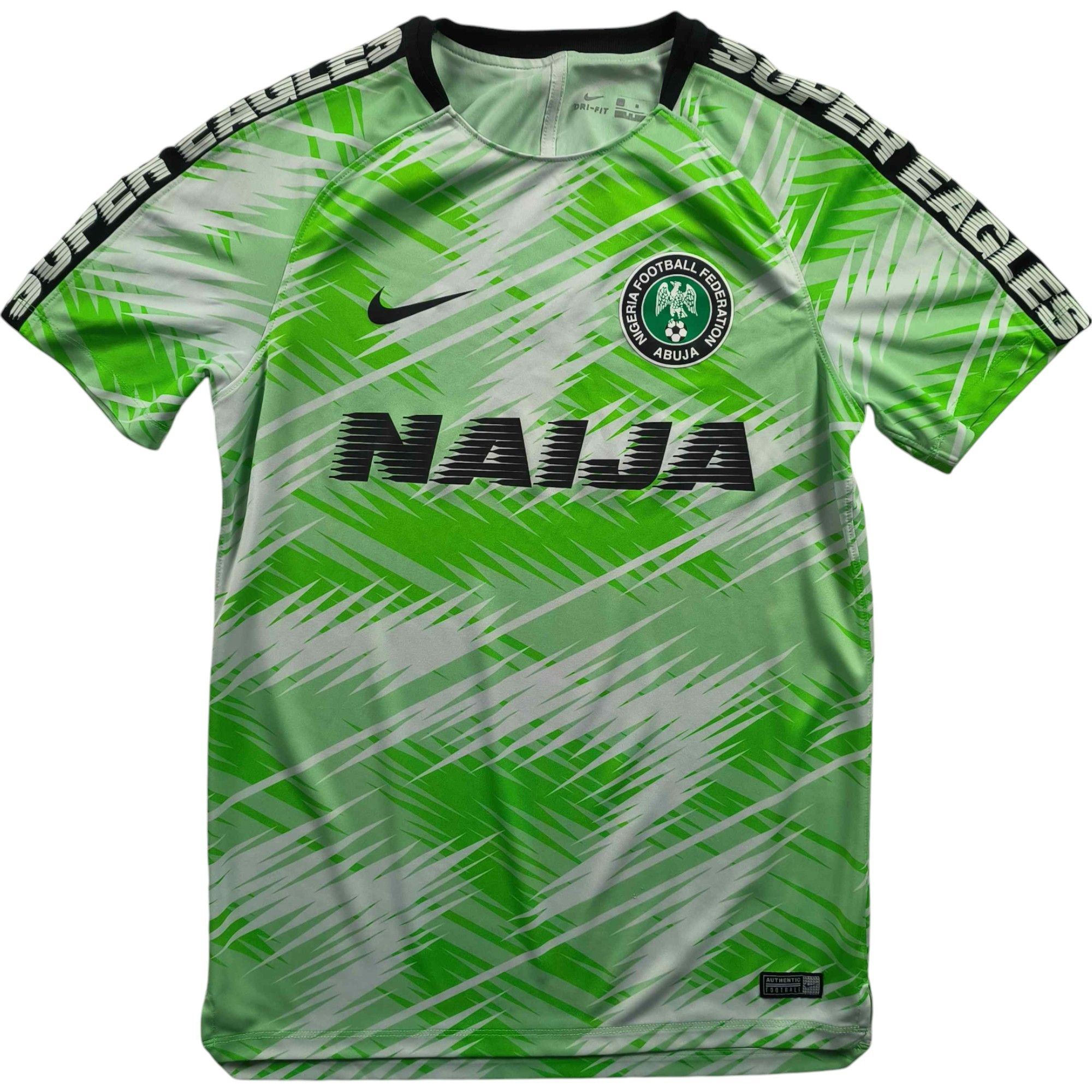 Nike Nigeria 2019-20 Nike training football jersey shirt size M Size US M / EU 48-50 / 2 - 1 Thumbnail