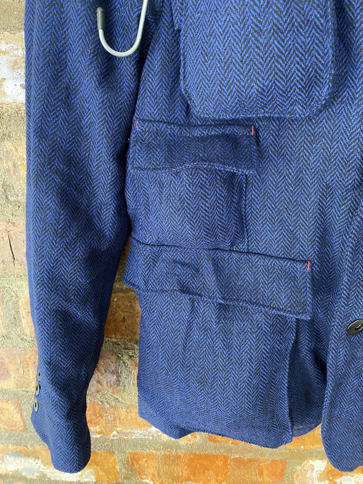Japanese Brand 🔥illys Japan 3D multipocket cargos Herringbone jacket Size US S / EU 44-46 / 1 - 7 Thumbnail