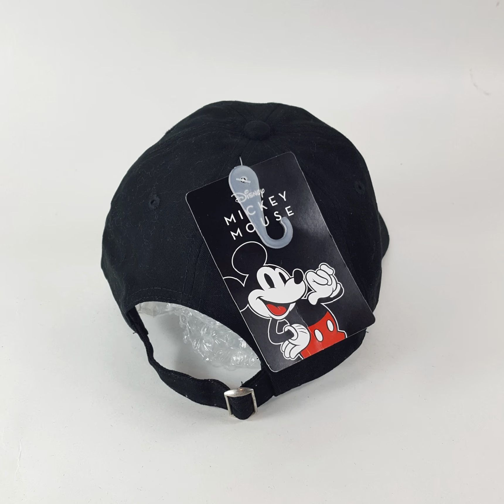 Disney VINTAGE Disney Mickey Mouse Embroidered Snapback Baseball Cap Hat Adult One Size Black Cotton Adjustable 90s 00s Retro USA Baseball Cap Mens Size ONE SIZE - 5 Thumbnail