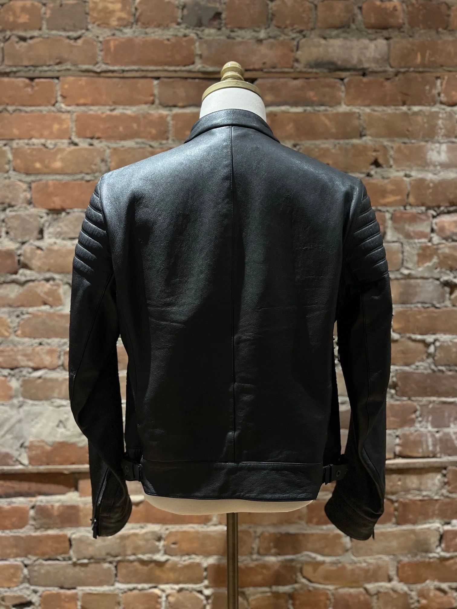 Porsche Design Porsche Design by BOSS Men’s Leather Biker Jacket Size US S / EU 44-46 / 1 - 4 Thumbnail