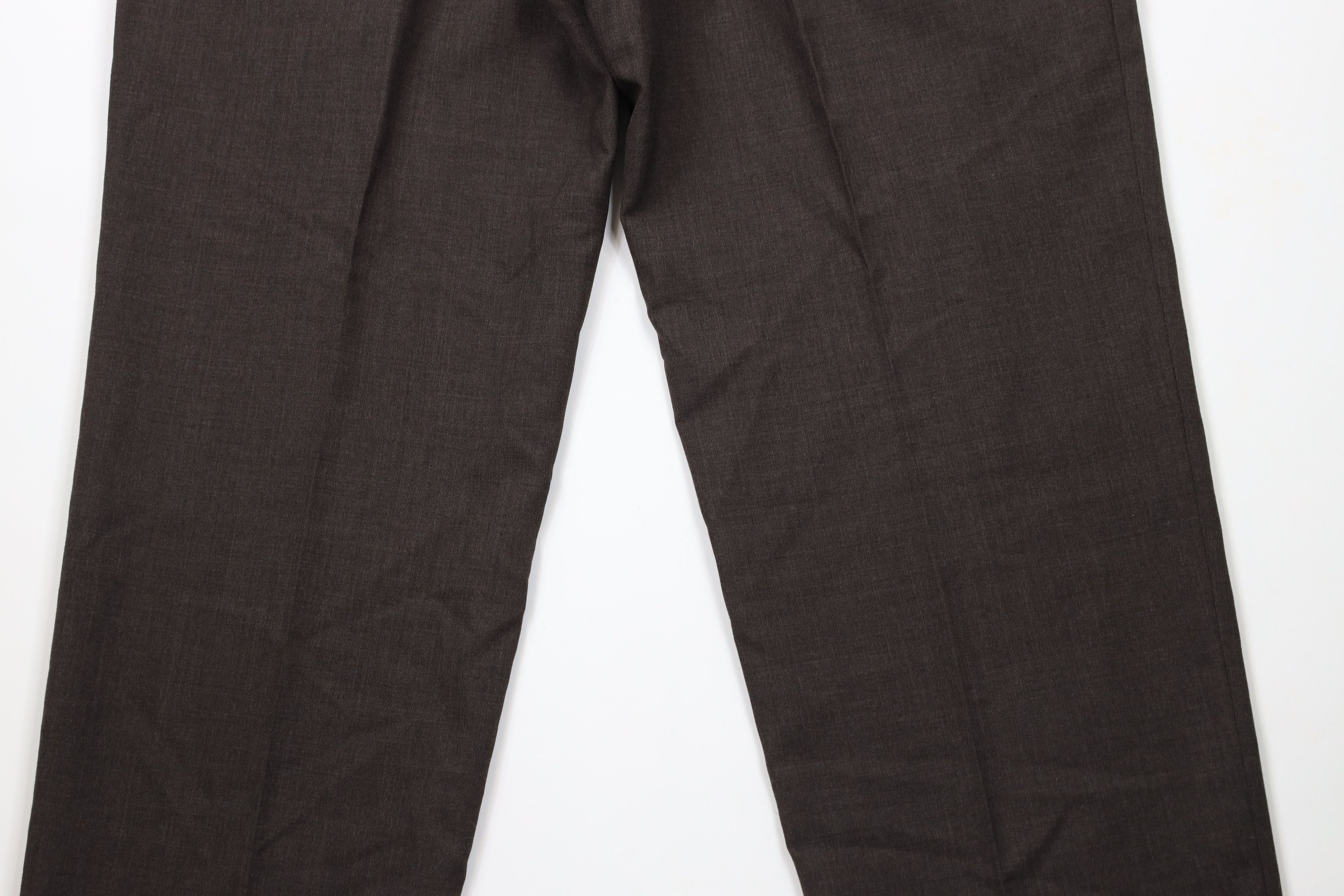 Vintage Vintage 90s Streetwear Cuffed Wide Leg Chino Pants Brown Size US 36 / EU 52 - 12 Thumbnail