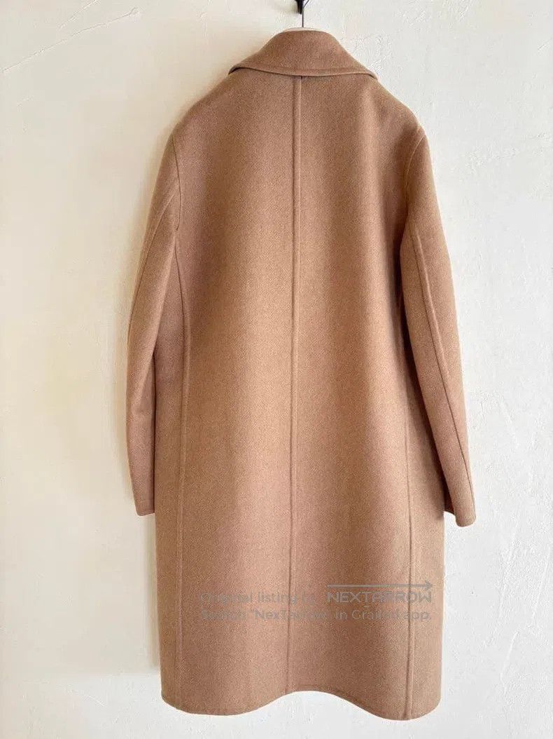 Hermes Hermes Double-faced cashmere camel coat from Margiela era Size XS / US 0-2 / IT 36-38 - 4 Thumbnail