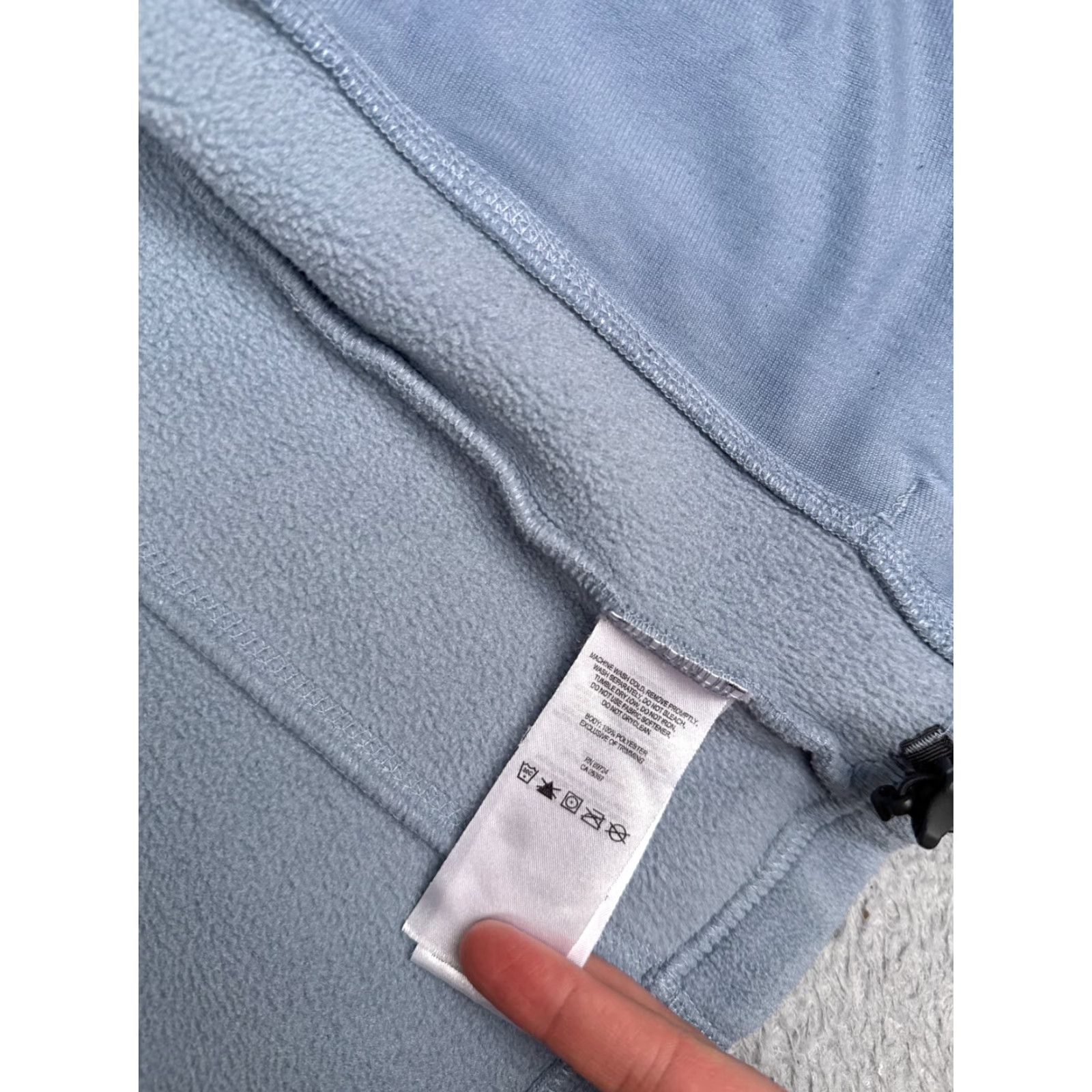Vintage Columbia Jacket Women XS Fleece Blue Full Zip Lightweight Poly/Polyester Polartec Outdoor All Seasons Casual Urban Style, Regular Fit Size XS / US 0-2 / IT 36-38 - 4 Thumbnail