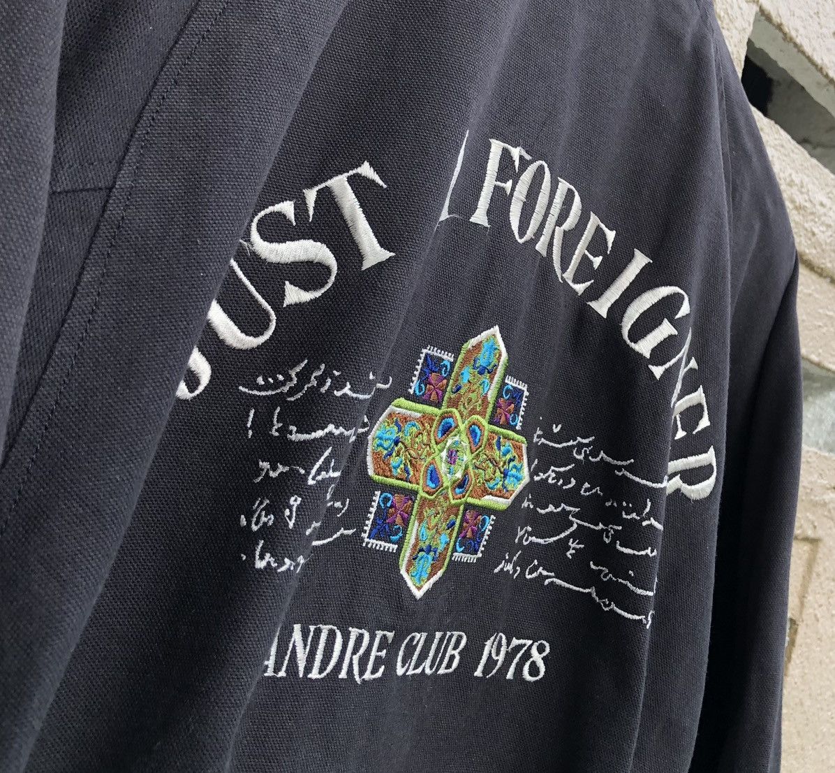 Vintage Vintage Flandre Club 1978 Khakis Bomber Jacket Size US M / EU 48-50 / 2 - 7 Thumbnail