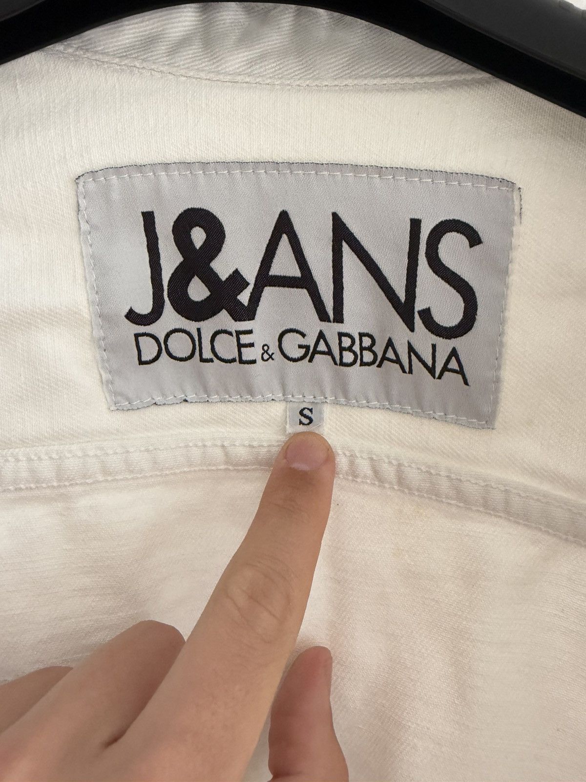 Dolce & Gabbana Vintage Dolce Gabbana Denim Jacket Size S / US 4 / IT 40 - 7 Thumbnail