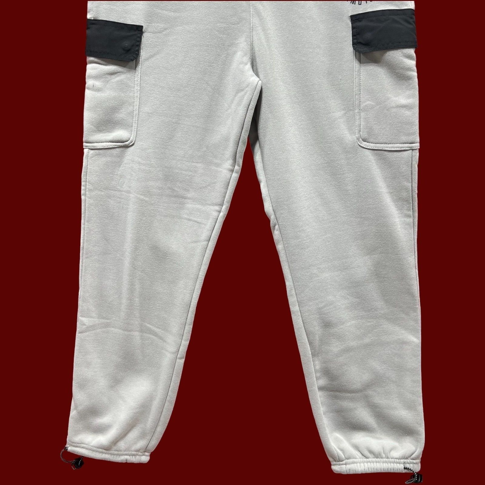 rue21 Rue 21 - Men's Cargo Sweatpants - Gray - Extra Large Size ONE SIZE - 14 Thumbnail