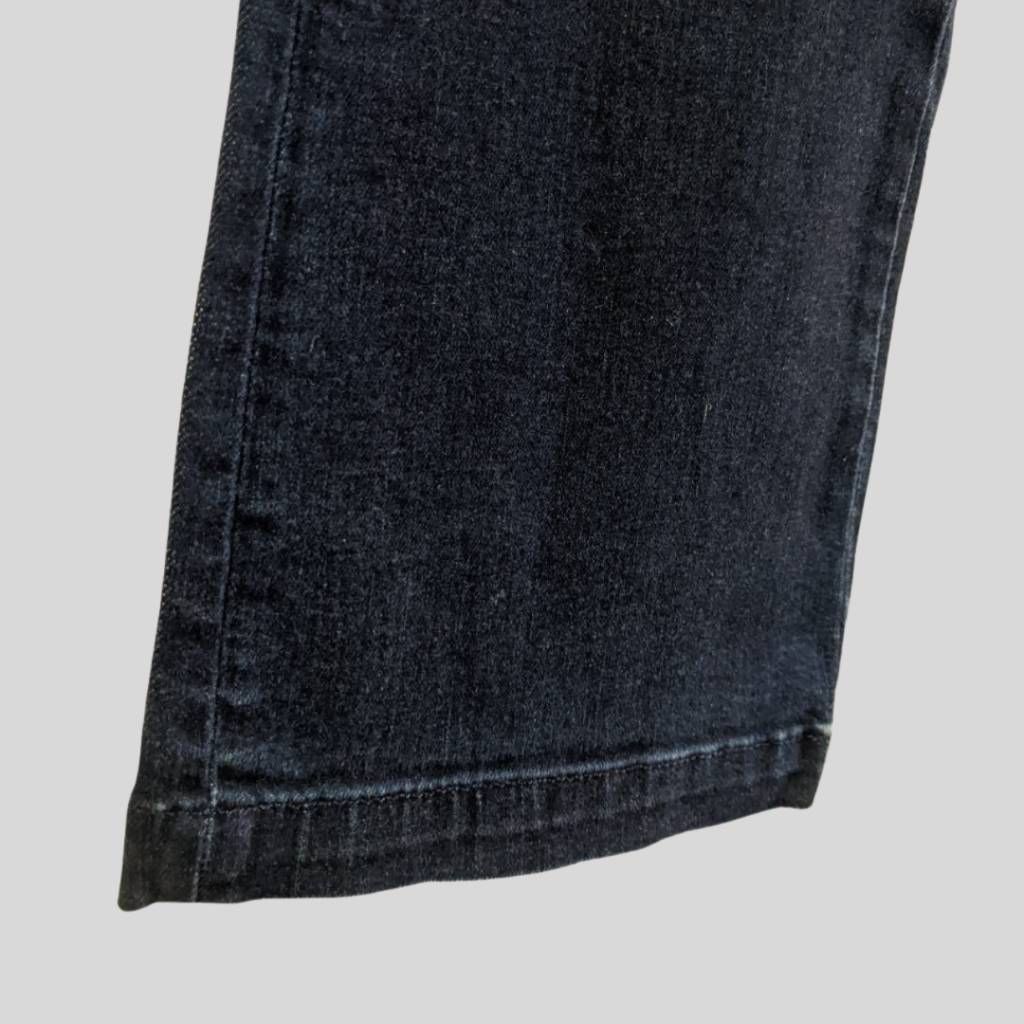 Banana Republic BANANA REPUBLIC Women's Dark Wash Straight Leg Jeans Size 26 Size 26" / US 2 / IT 38 - 12 Thumbnail