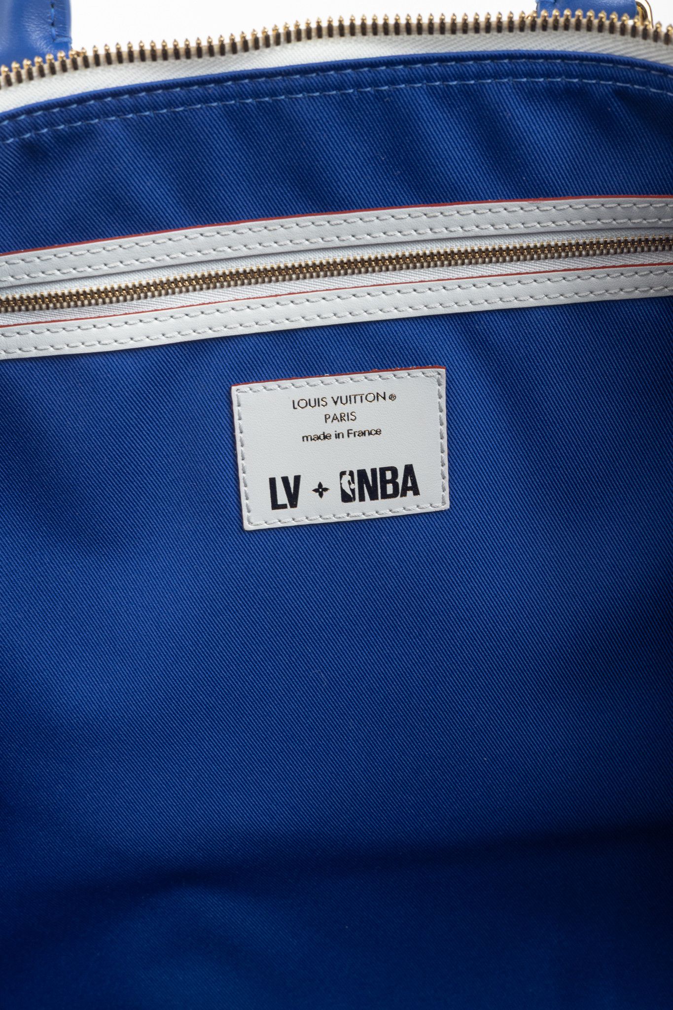 Louis Vuitton × NBA Louis Vuitton Keepall 55 Bandouliere Basketball Monogram Bag Size ONE SIZE - 18 Thumbnail