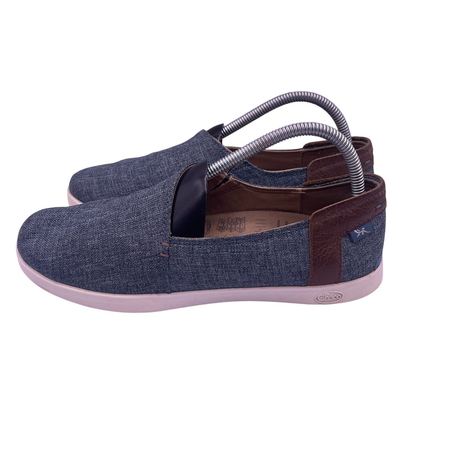 Chaco Chaco Ionia Casual Denim Blue Slip On Loafers Womens 8.5 Size US 8.5 / IT 38.5 - 1 Thumbnail