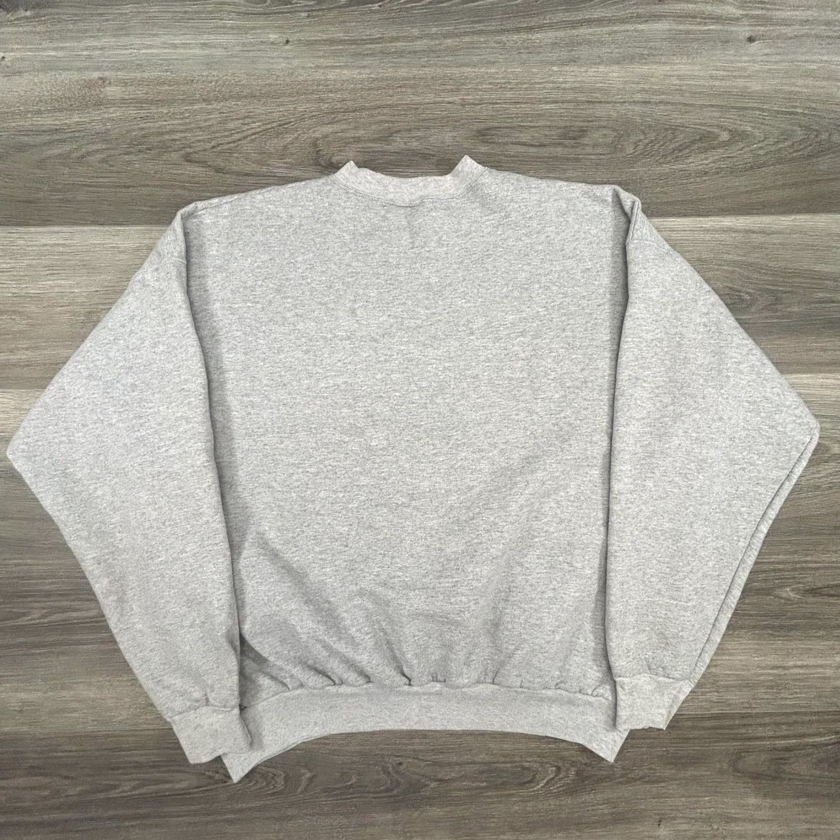 Hanes Vintage Betty Boop Roller Blades Sweatshirt Men XL Gray Glitter Graphic 90s Hanes Crew Neck Pullover Fleece Cotton Blend Size US XL / EU 56 / 4 - 2 Thumbnail