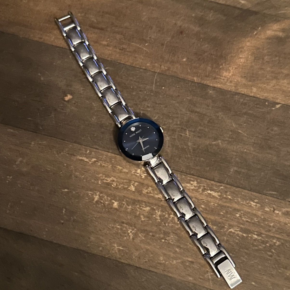 Nine West Nine West silver blue dial watch Size ONE SIZE - 7 Thumbnail