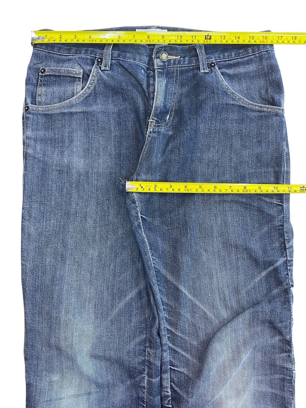 Japanese Brand Japanese Brand Whiskers Fades Style Stacked Look Jeans Size US 33 - 5 Thumbnail