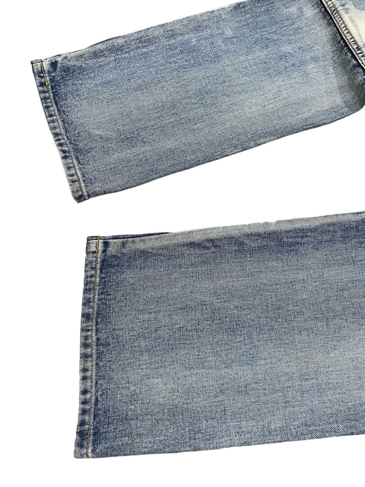 Hysteric Glamour × Japanese Brand Guwawa Japan Enzyme Wash Loose Baggy Kevlar Jeans Size US 29 - 14 Thumbnail