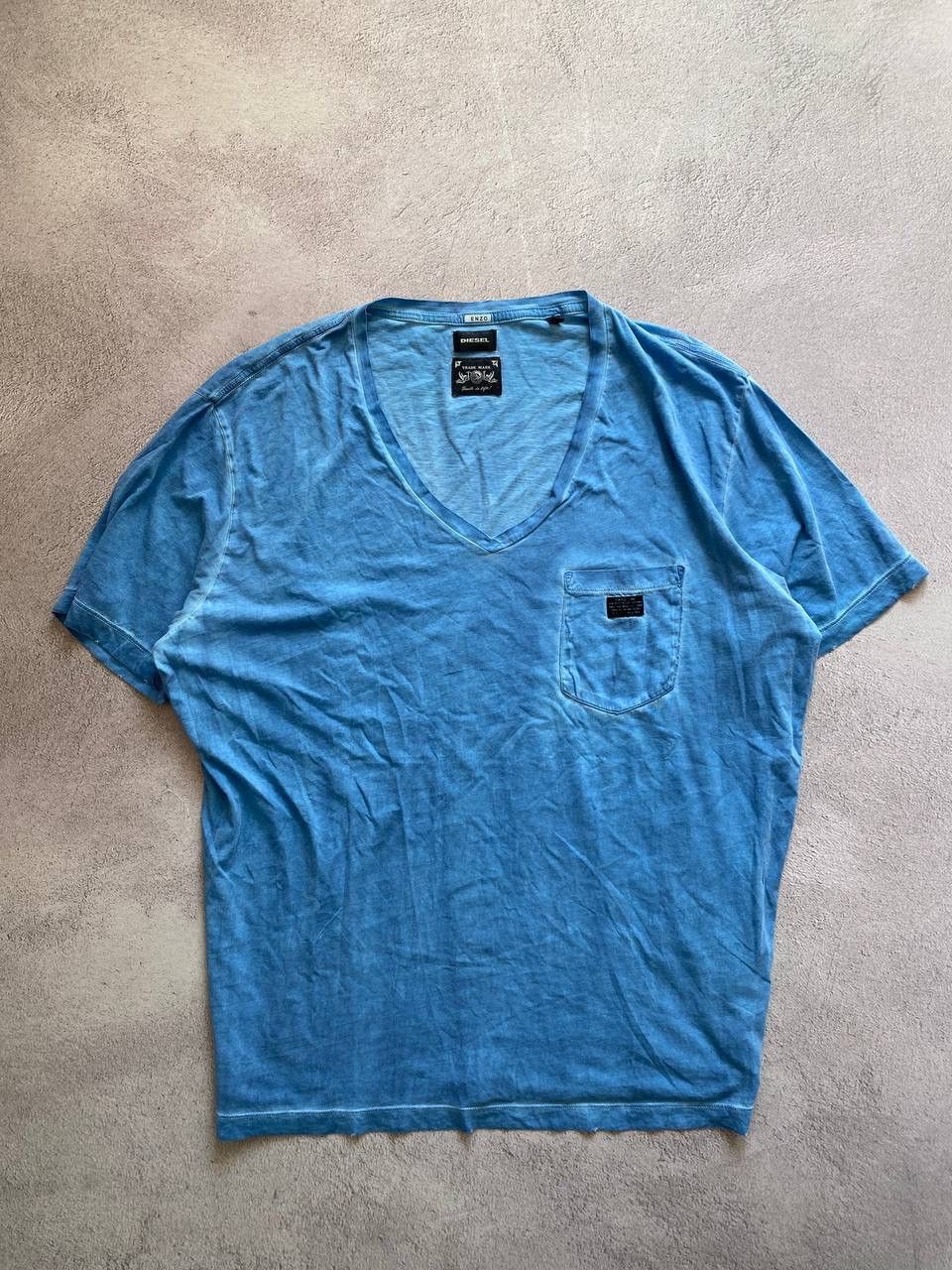 Diesel × Japanese Brand Vintage Diesel faded distressed rare t shirt Size US XL / EU 56 / 4 - 1 Thumbnail