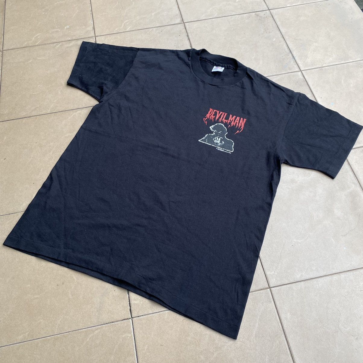 Anime VTG 90S DEVILMAN ANIME MANGA TEE Size US L / EU 52-54 / 3 - 2 Thumbnail