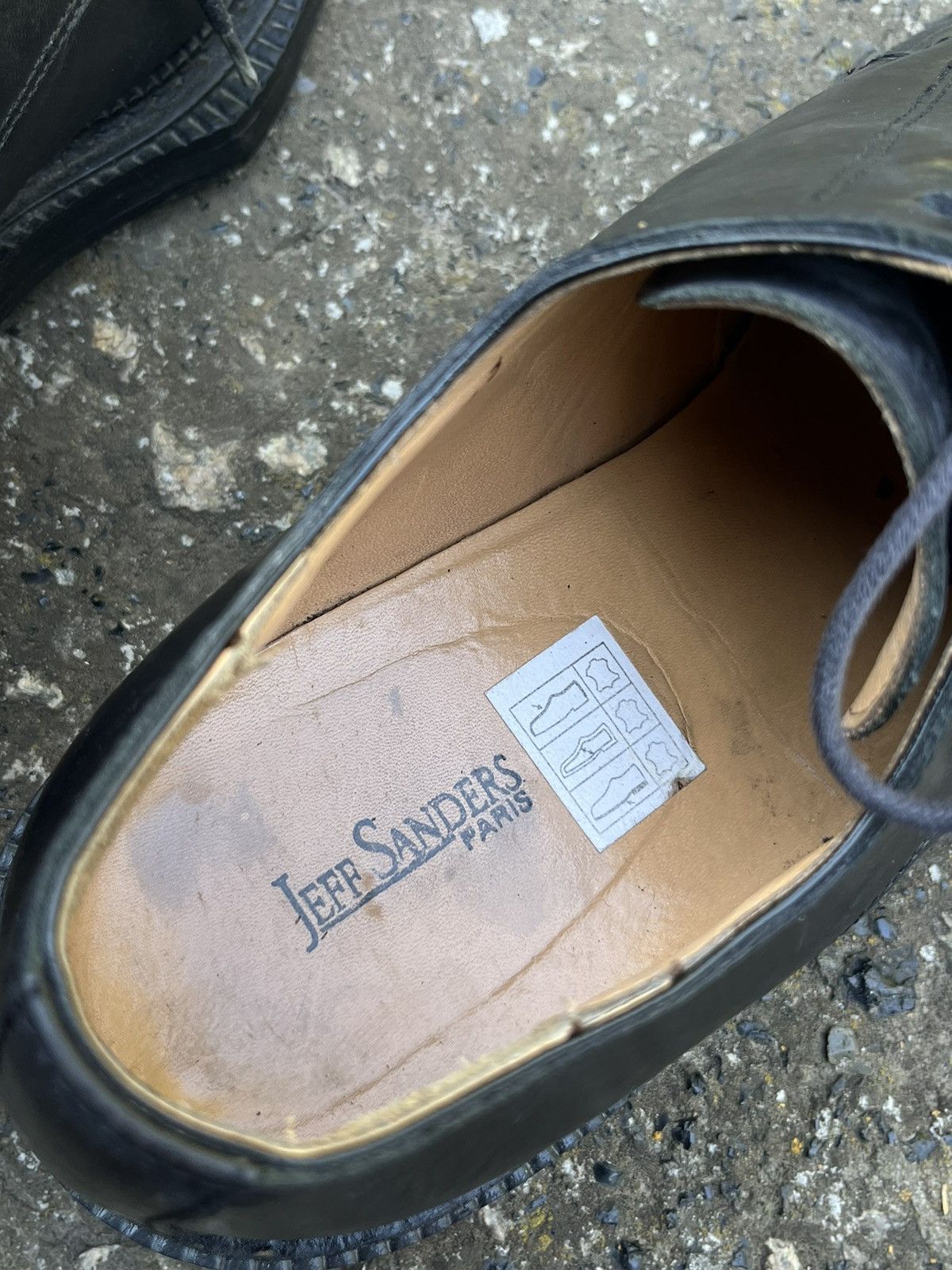 Other Avant Garde Square Sole Balenciaga Style Leather Shoes Opium Size US 10 / EU 43 - 9 Thumbnail