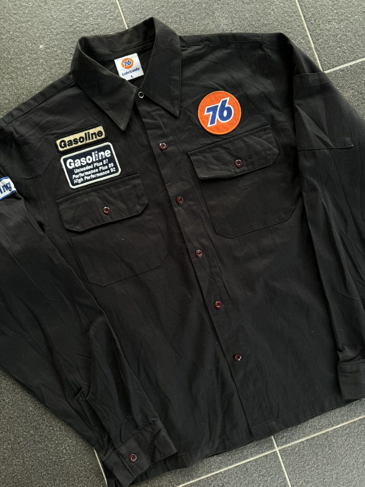 Vintage Vintage Union 76 Motor Oil Gasoline Shirt Button Size US L / EU 52-54 / 3 - 5 Thumbnail