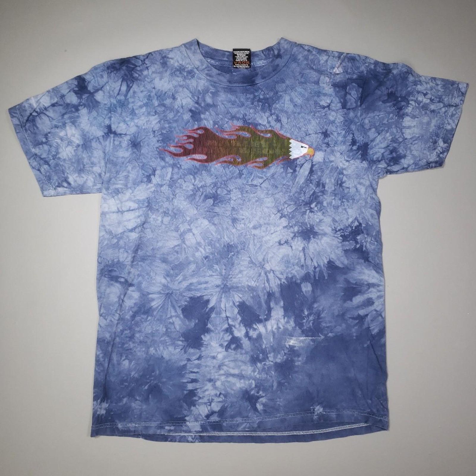 Harley Davidson Vintage Harley Davidson Flame Eagle tee Mens Large Size US L / EU 52-54 / 3 - 1 Thumbnail
