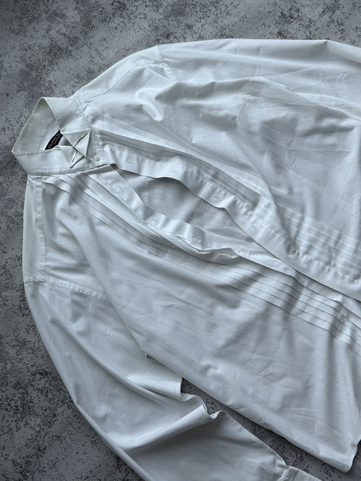 Christian Dior Monsieur Archive Christian Dior Vintage Avant Garde Shirt Size US L / EU 52-54 / 3 - 6 Thumbnail