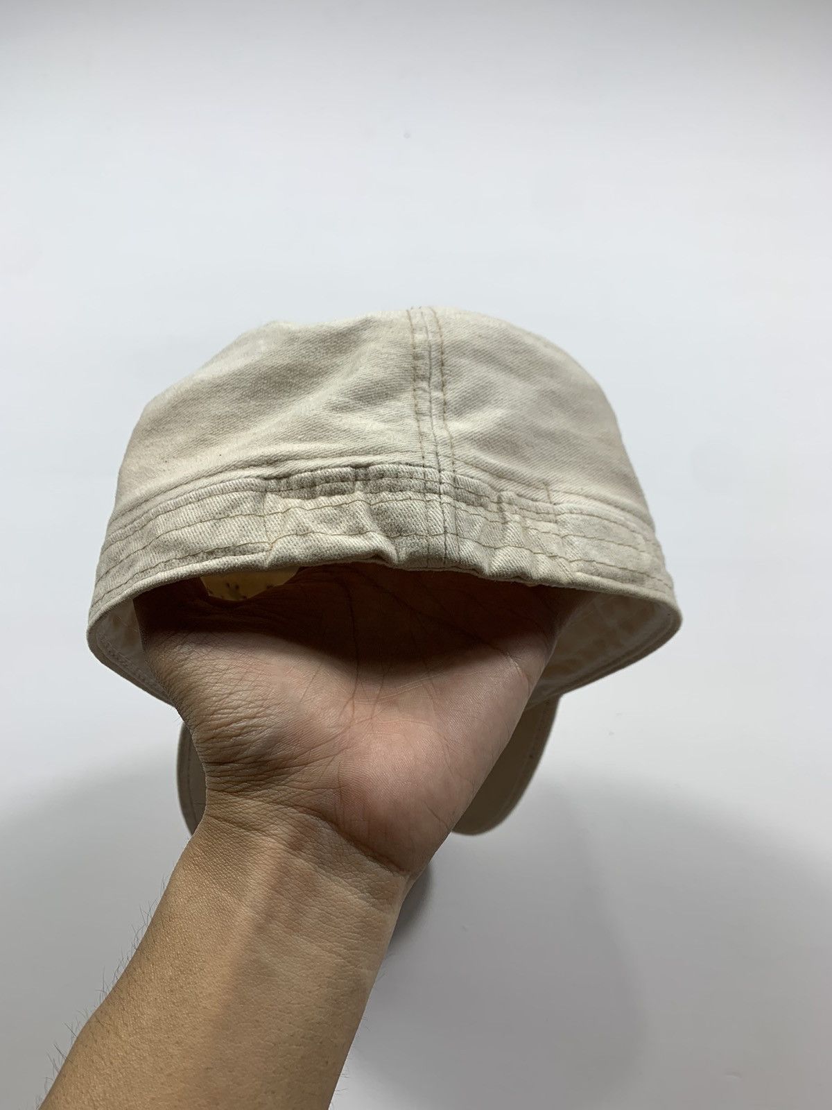 Japanese Brand JAPANESE FADED STUDDED DISTRESSED CAP Size ONE SIZE - 4 Thumbnail