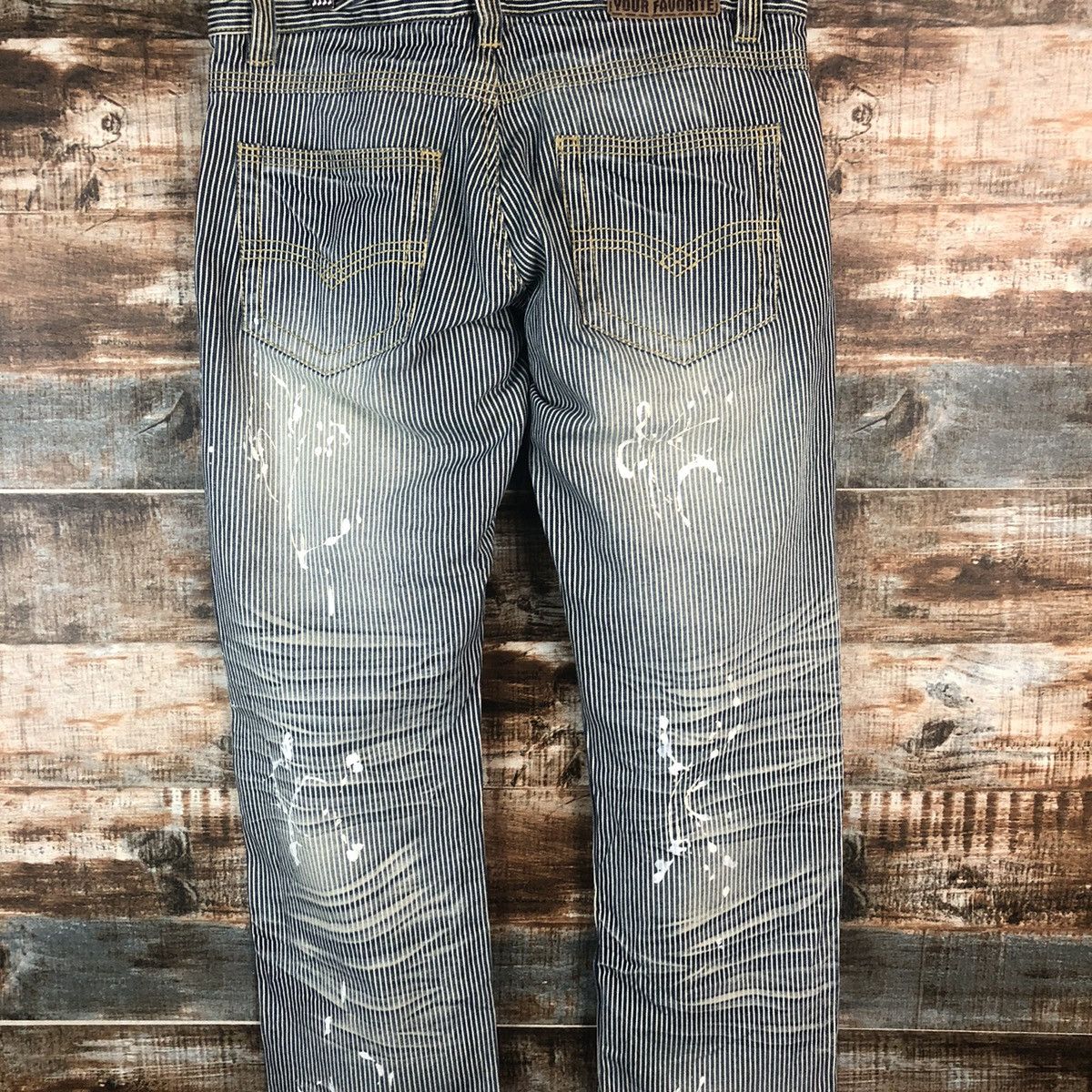 Japanese Brand Japanese Brand vintage tactical Stripe White Pants #A2121 Size US 32 / EU 48 - 16 Thumbnail