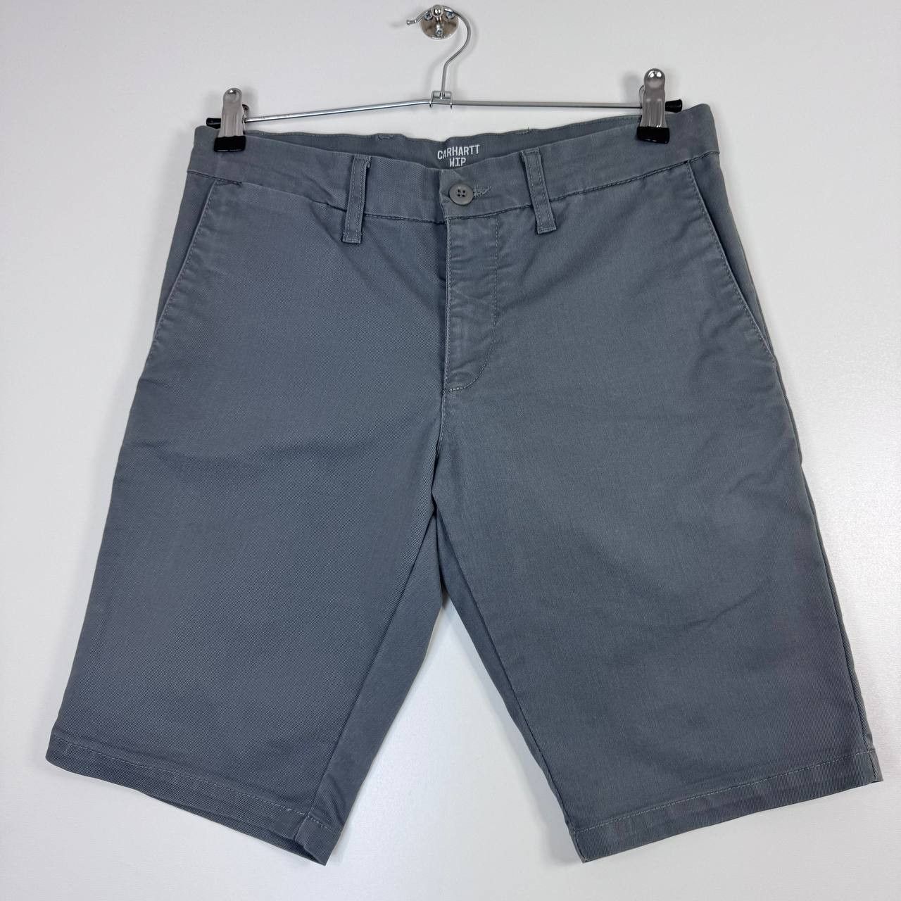 Carhartt Carhartt Wip Sid Shorts Gray Chino Workwear Mens Size M Size US 30 / EU 46 - 1 Thumbnail