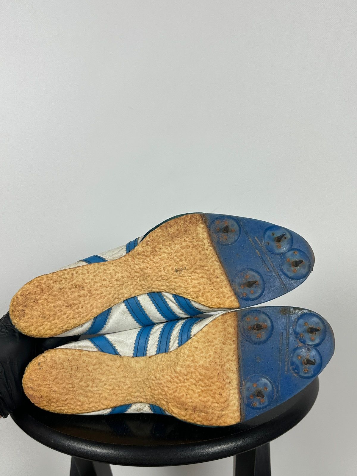 Adidas 70s Vintage Adidas 10-Null Track Spikes Made West Germany Size US 10.5 / EU 43-44 - 23 Thumbnail