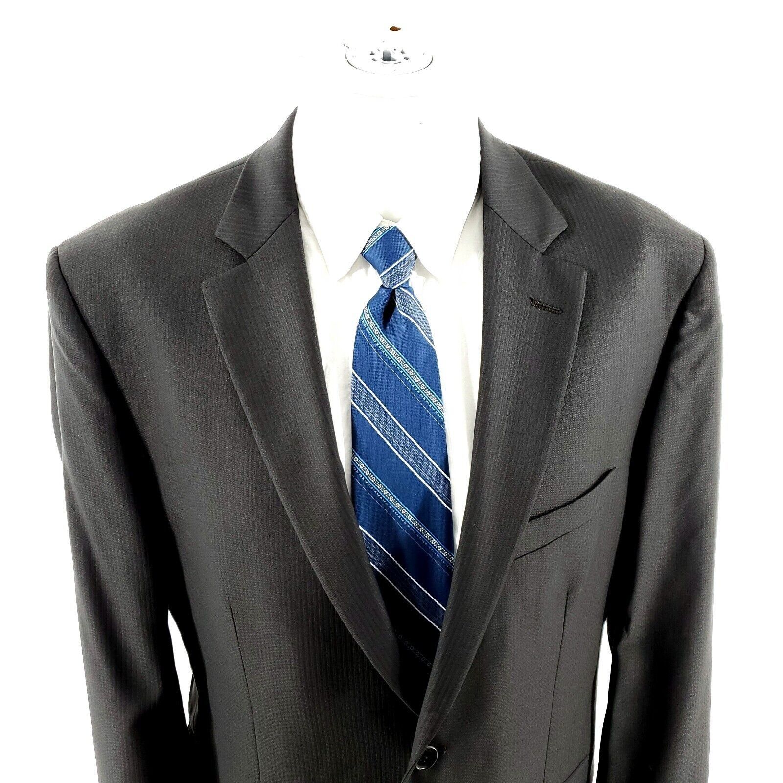 Pronto Uomo Pronto Uomo Signature Zignone Wool 2 Button Suit Jacket 40R Size 40R - 1 Thumbnail