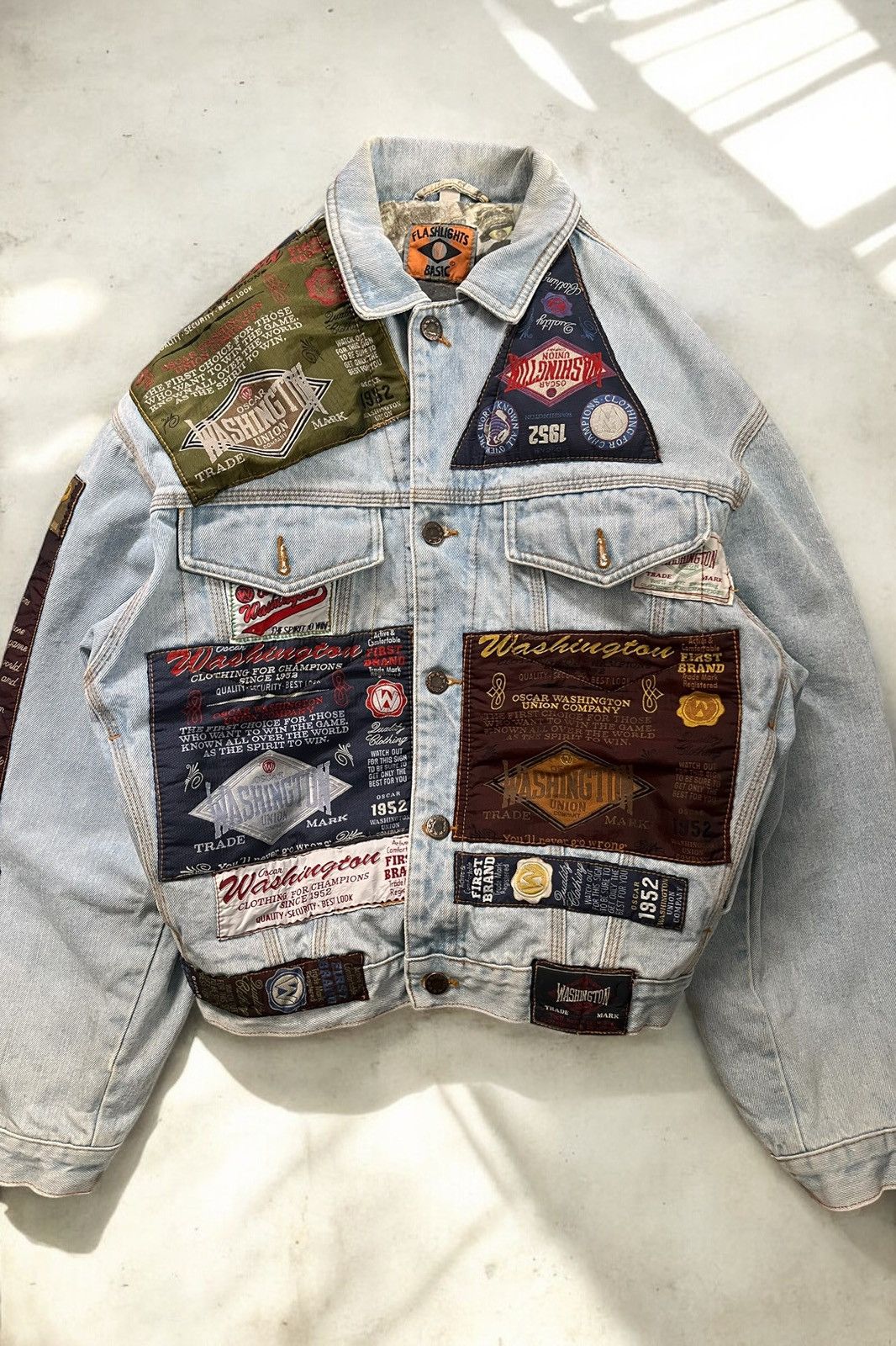 Other Washington Vintage patches jeans 90’s 80’s oldschool denim Size US XL / EU 56 / 4 - 2 Thumbnail