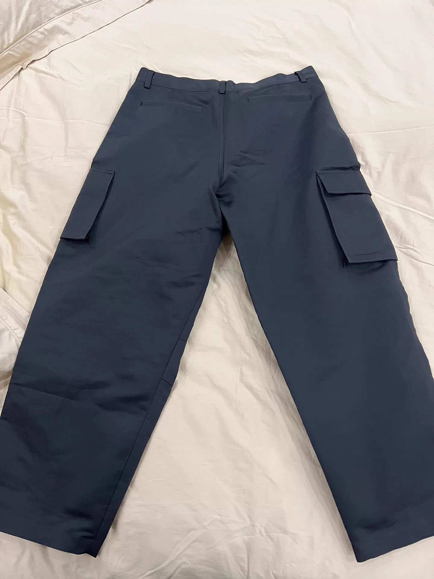 Louis Vuitton LV Runway Loose Workpants L, w/ Luxury Fabric & LV Logo Zip Size US 34 / EU 50 - 2 Thumbnail