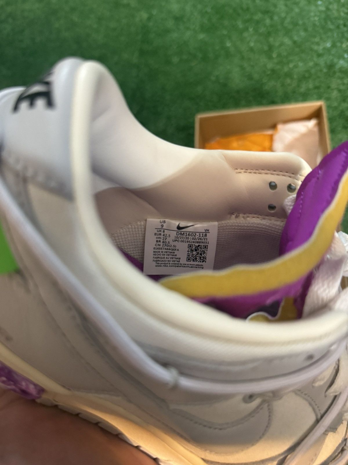 Off-White Off white dunk lot 3 Size US 9 / EU 42 - 7 Thumbnail