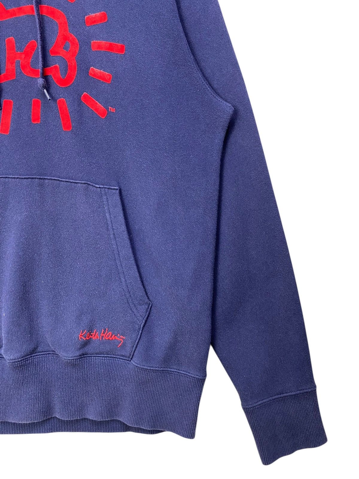 Keith Haring Keith Haring X Uniqlo Hoodie Big Logo Pullover Size Medium Size US M / EU 48-50 / 2 - 3 Thumbnail