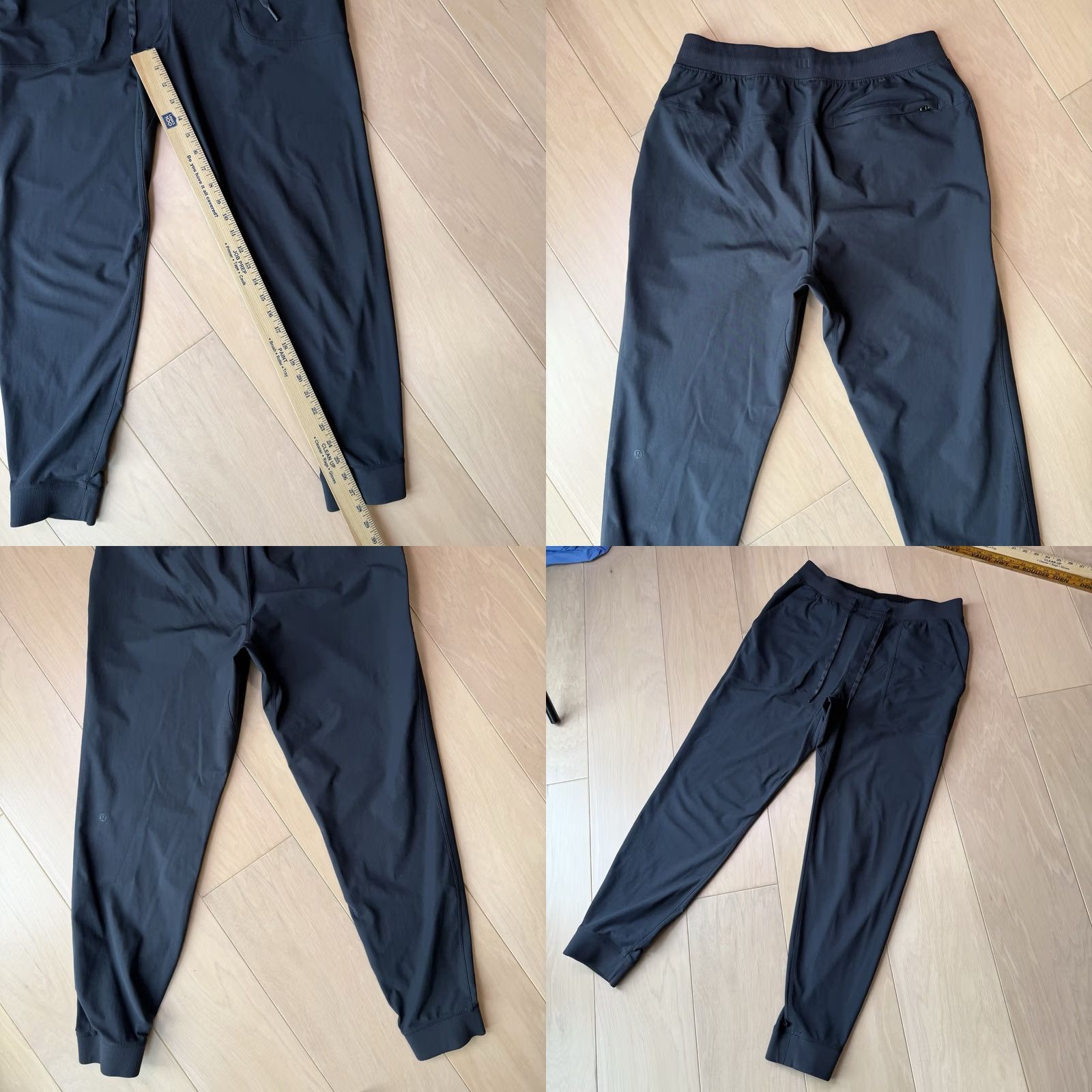 Lululemon Lululemon ABC Jogger Pants M Gray Sweatpants Regular Waist 30 in Knit Polyester Yoga Activewear Mens Size US 31 - 8 Thumbnail