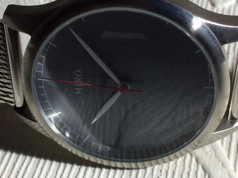 Designer Miro men's grey dial mesh stainless steel bracelet watch Size ONE SIZE - 8 Thumbnail