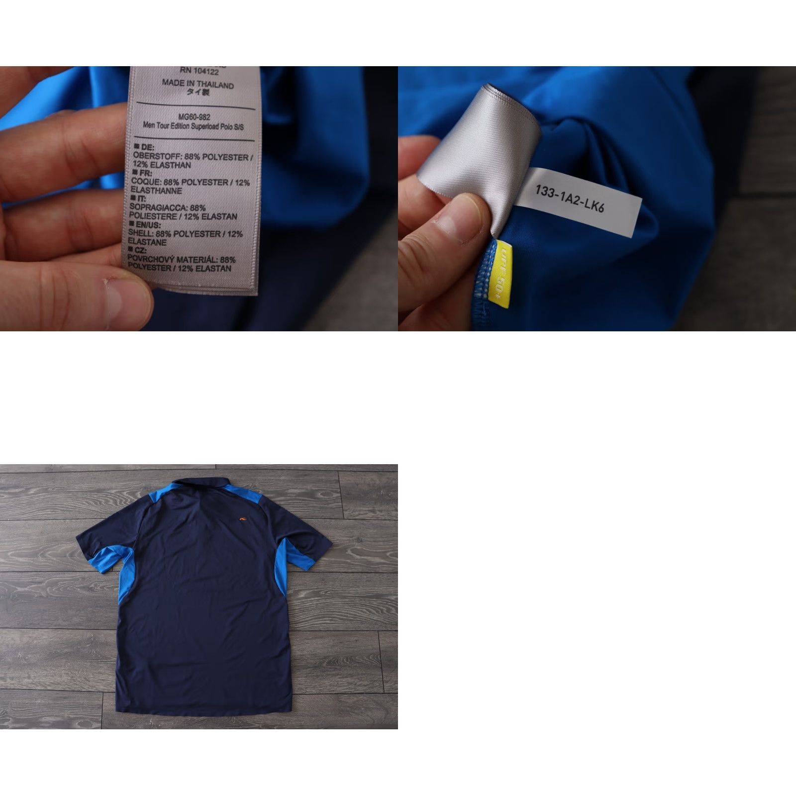 KJUS KJUS Polo Shirt BMW Golf Cup 2017 UPF 50+ M 50 MENS Blue Shirt Polo Short Sleeve Collared 100% Polyester Golf Size US M / EU 48-50 / 2 - 8 Thumbnail