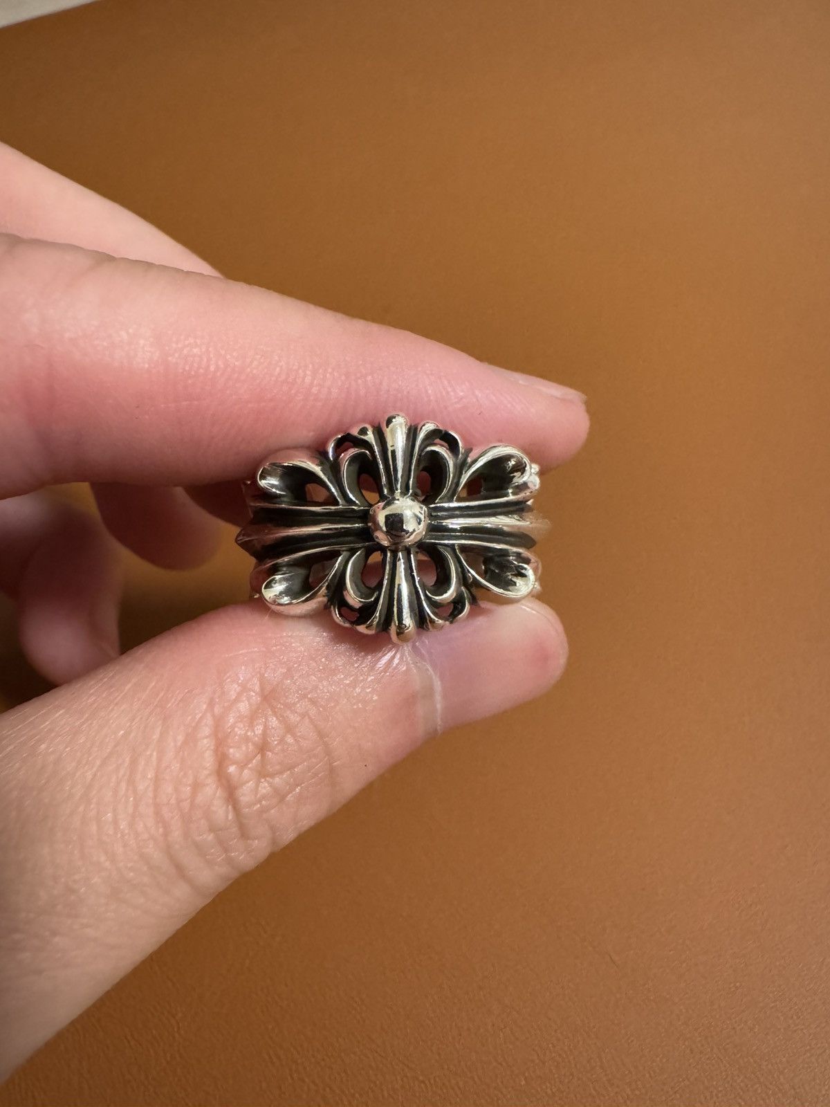 Chrome Hearts Double Floral Ring 7US main image 0