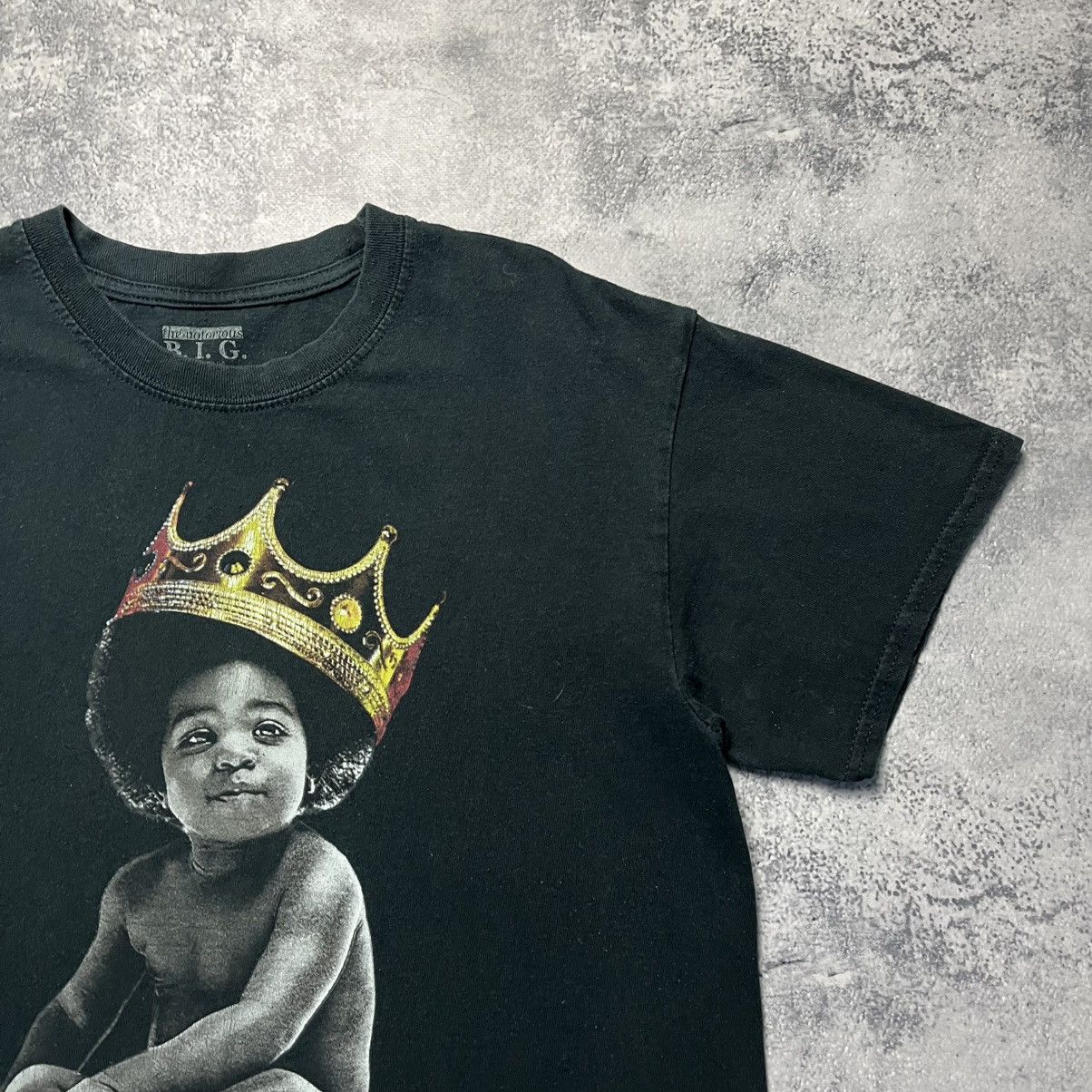 Rap Tees The Notorious B.I.G. Biggie Ready To Die Big Logo Tee Size US M / EU 48-50 / 2 - 4 Thumbnail
