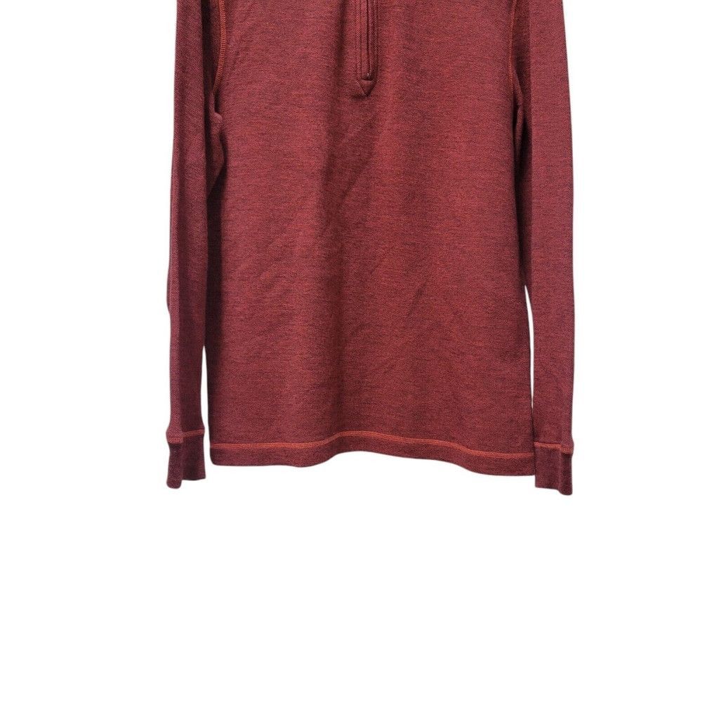 BUGATCHI Bugatchi Men's Quarter Zip Henley Long-Sleeve Shirt Small Size US S / EU 44-46 / 1 - 6 Thumbnail