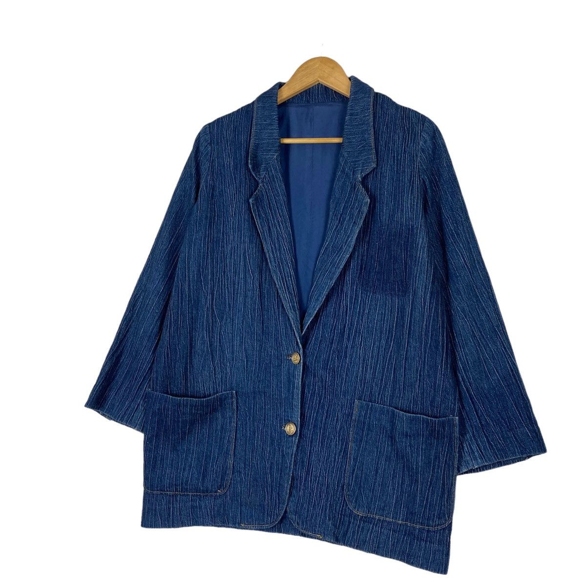 JAPANASE BRAND BUTTON COAT BLAZER INSPIRED ISSEY MIYAKE MEN