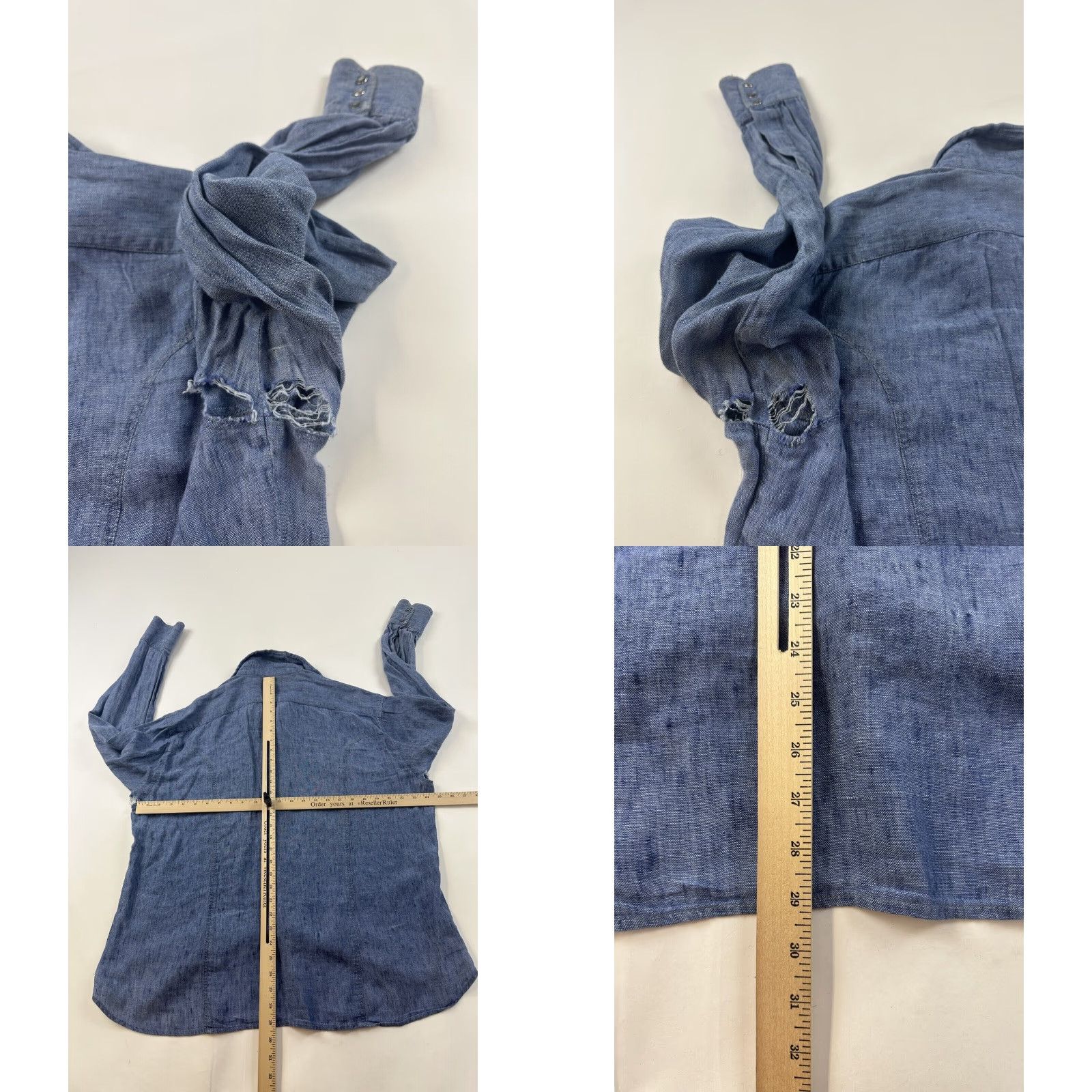 Vintage VINTAGE Western Shirt Men XL Chambray 50’s 60’s Distressed Pearl Snap Blue Long Sleeve Button-Up Unbranded Mens XL Size US XL / EU 56 / 4 - 8 Thumbnail