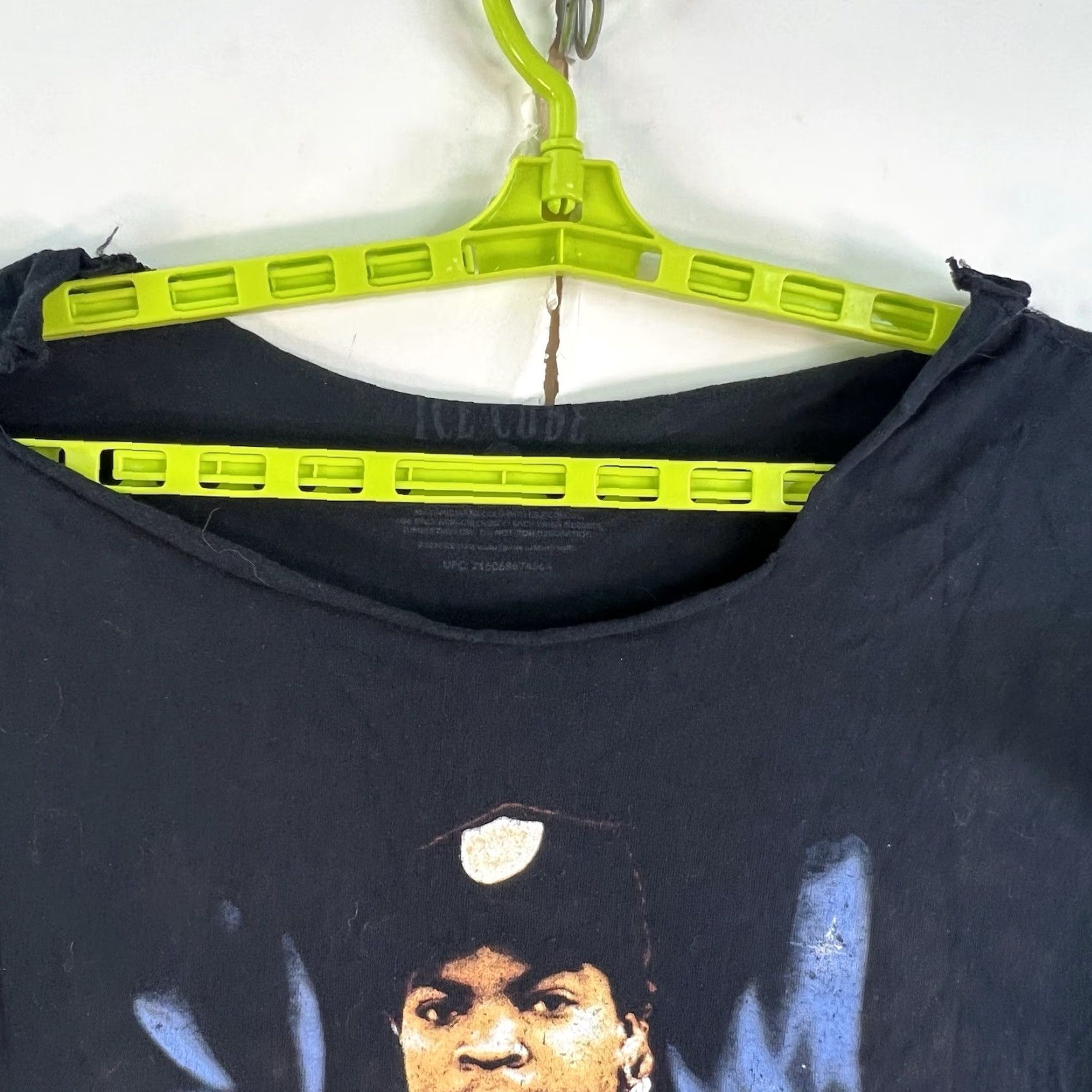 Vintage VINTAGE Cube Women’s T-Shirt Short Sleeve Crew Neck Open Neck Graphic Black 90s Hip Hop Grunge Size M / US 6-8 / IT 42-44 - 5 Thumbnail