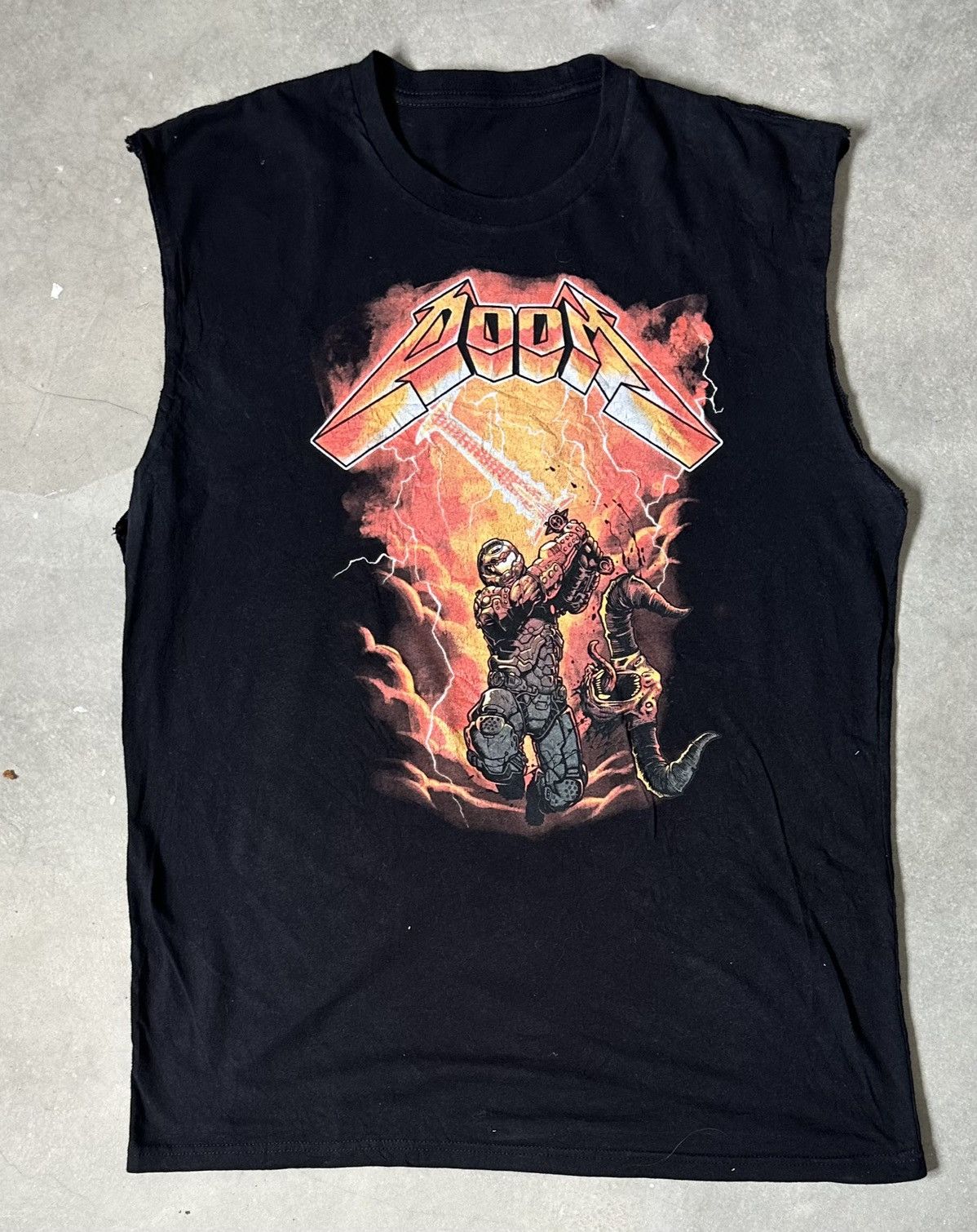 Band Tees DOOM BAND SLEEVELESS TEE Size US L / EU 52-54 / 3 - 1 Thumbnail