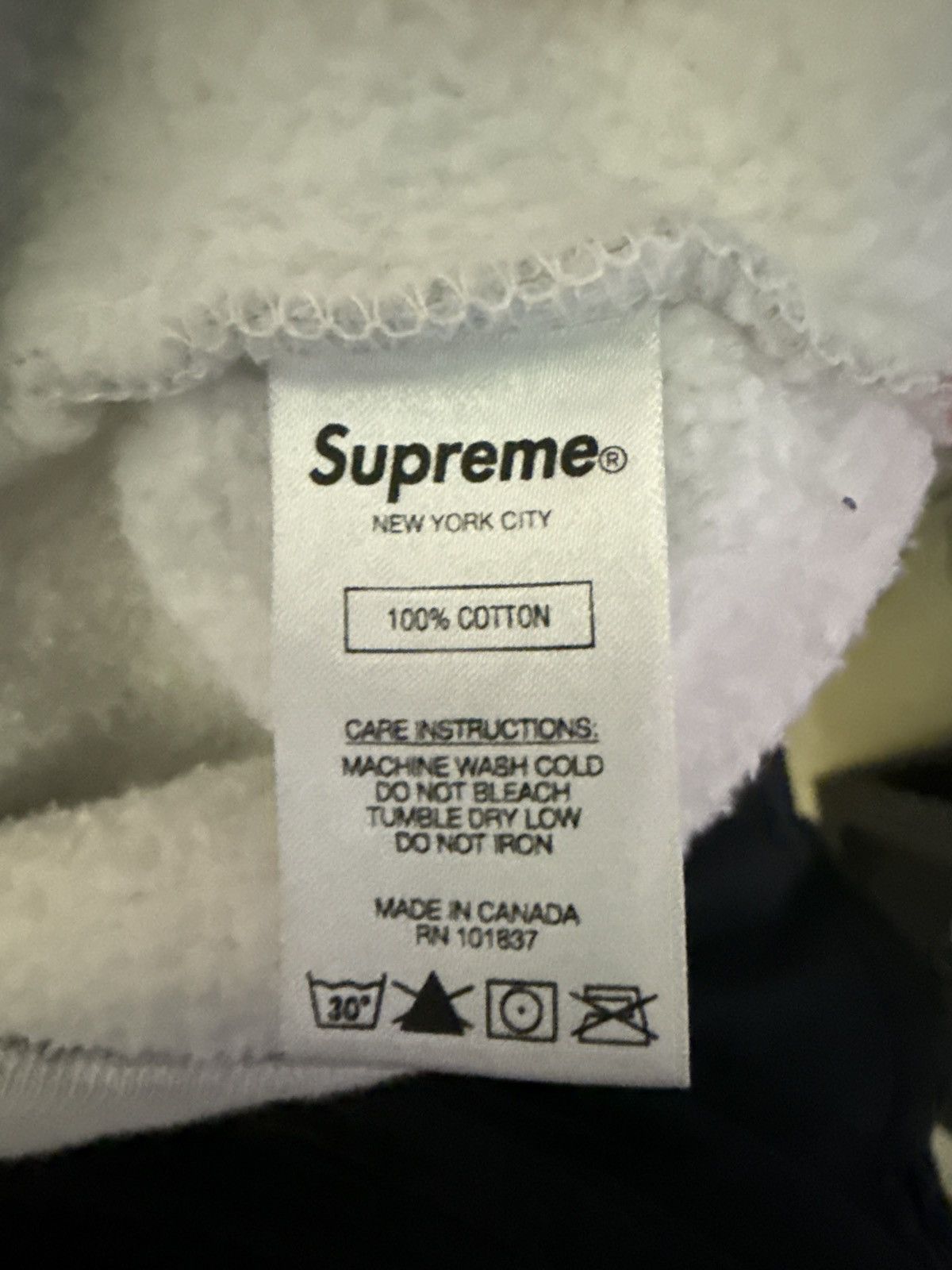Supreme Supreme Black and Grey Split Crewneck Size US M / EU 48-50 / 2 - 4 Thumbnail