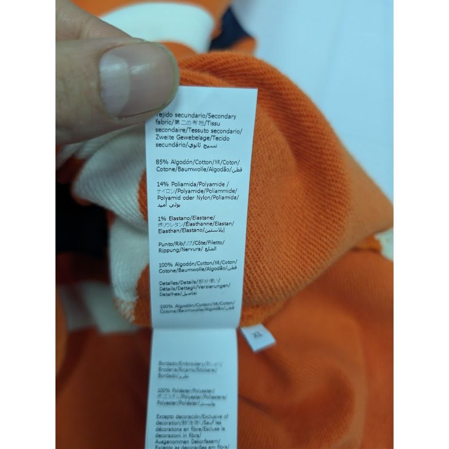 Loewe o1rshd1 Long Sleeve Polo Shirt Naranja in Orange Size US XL / EU 56 / 4 - 17 Thumbnail