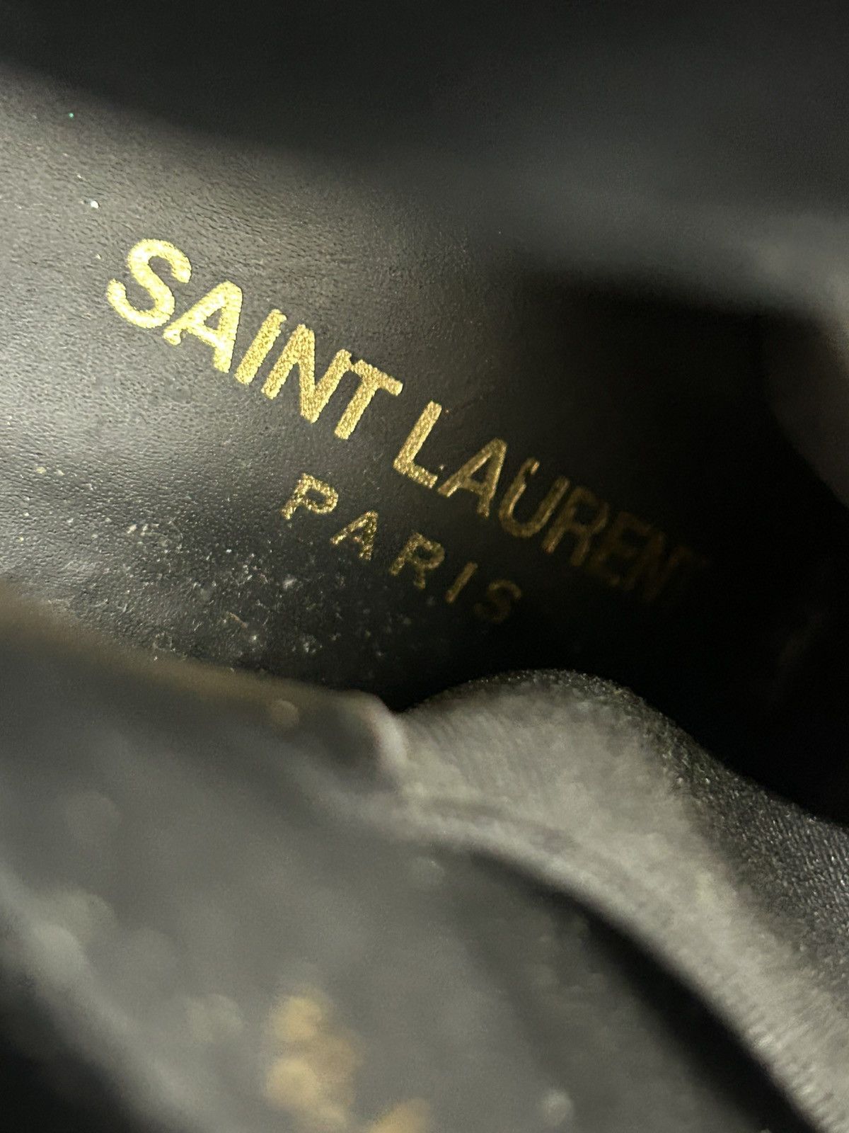 Saint Laurent Paris Saint laurent crystal heel booties Size US 7.5 / IT 37.5 - 6 Thumbnail