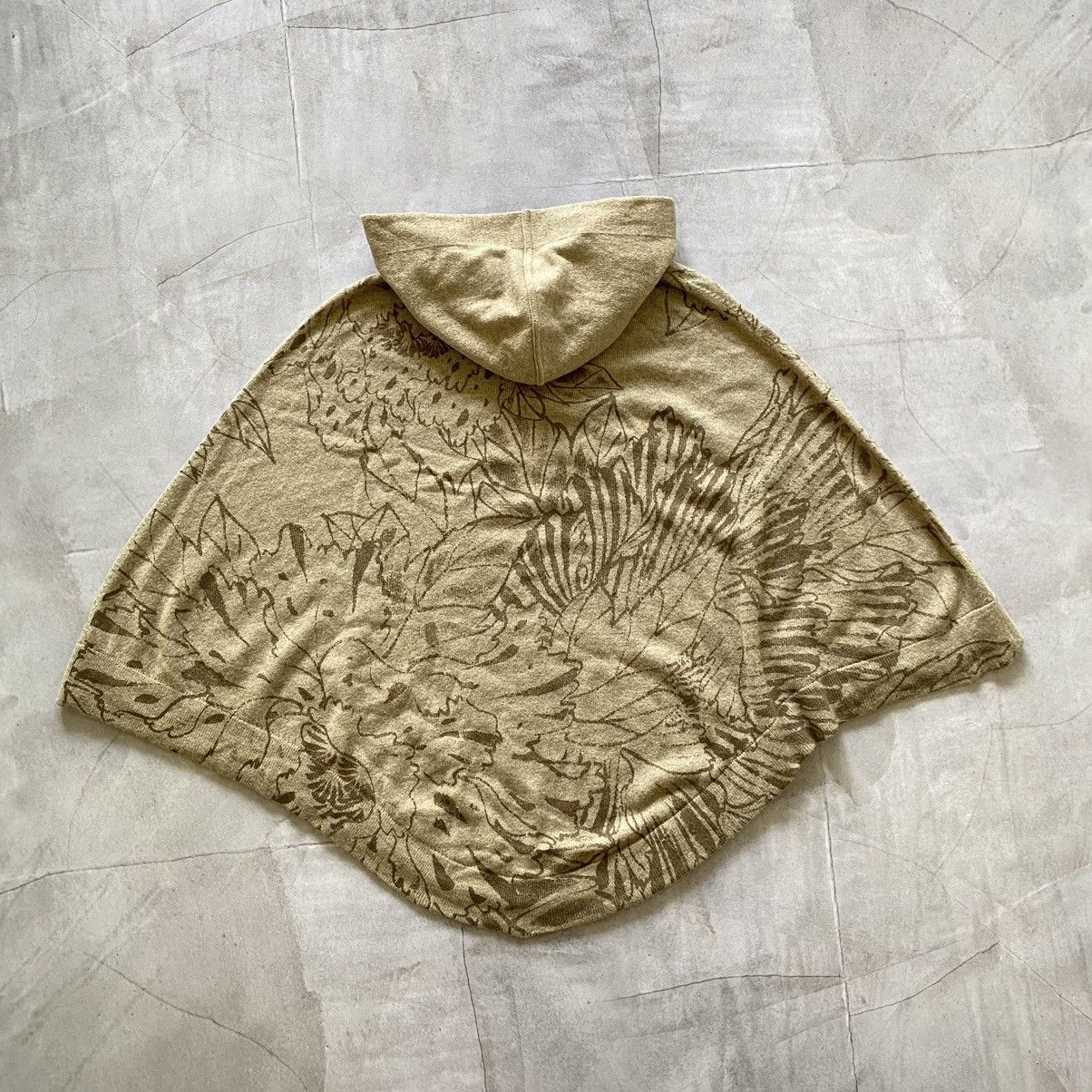 Designer × Japanese Brand Horiyoshi The Third Japan Cashmere Poncho Kapital Style PPFM Size US L / EU 52-54 / 3 - 4 Thumbnail