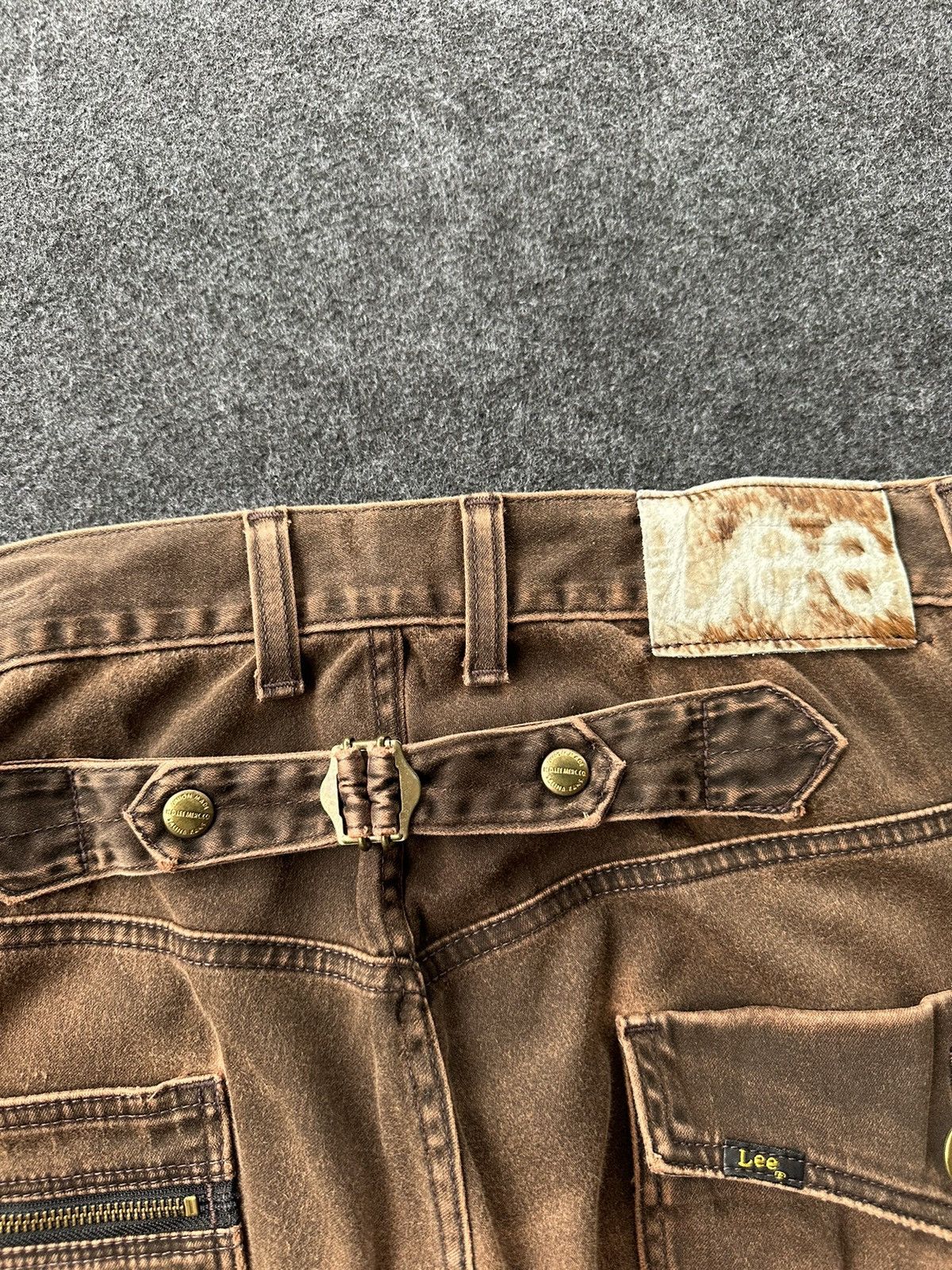 Beauty Beast × If Six Was Nine × Lee Vintage Lee Wide Leg Tapered Nice Faded Colour D254 Size US 32 / EU 48 - 14 Thumbnail