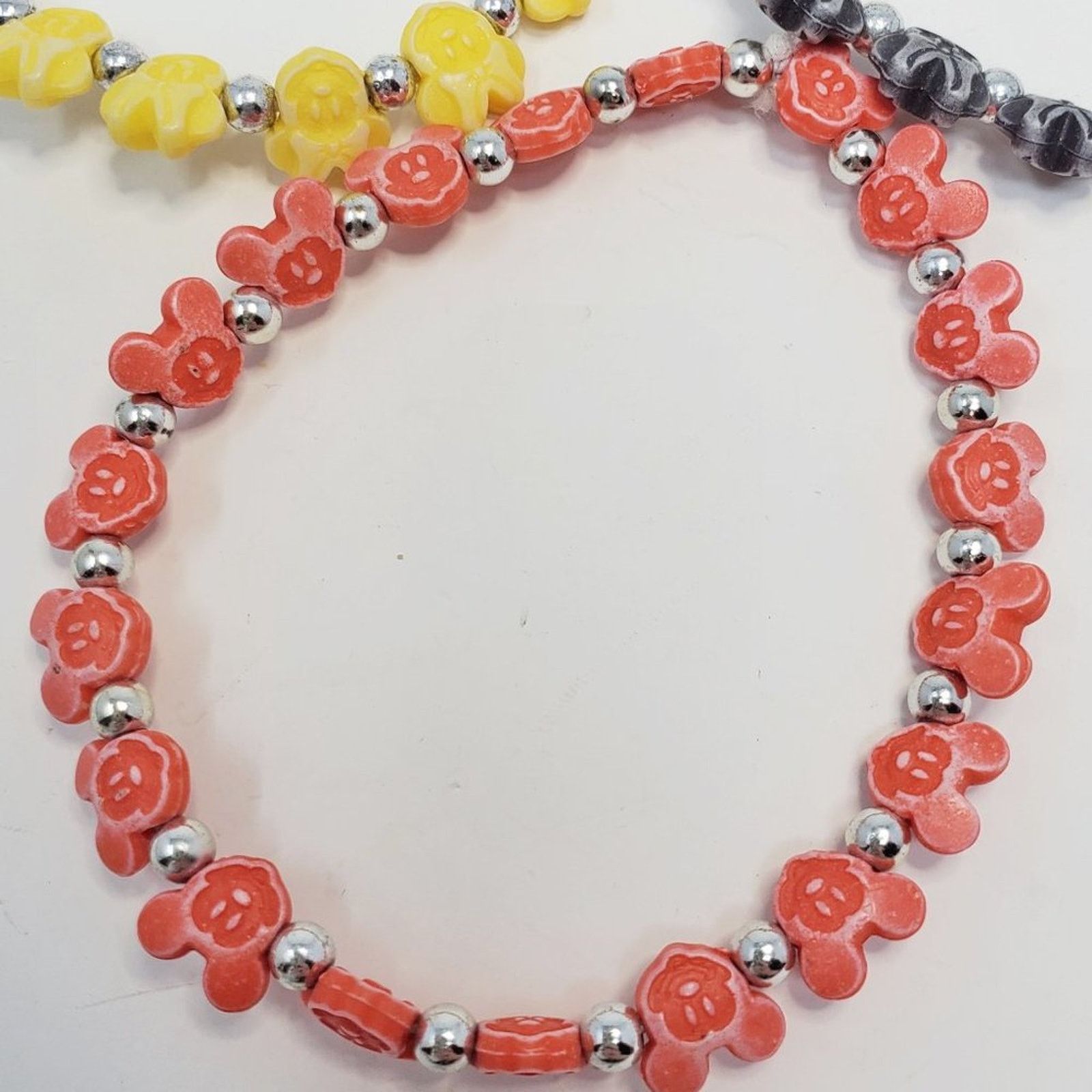 Disney Disney Mickey and Minnie Mouse Beaded Bracelet Set Size ONE SIZE - 5 Thumbnail